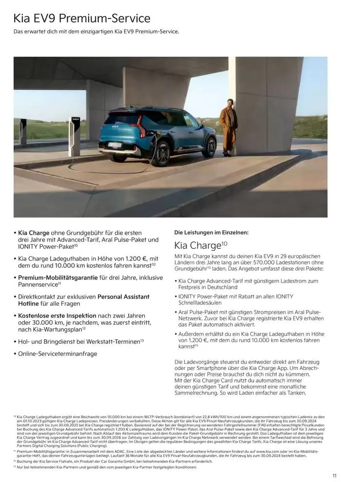 KIA EV9 von 3. September bis 3. September 2025 - Prospekt seite 11