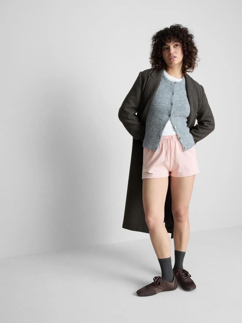 Shorts aus reiner Baumwolle