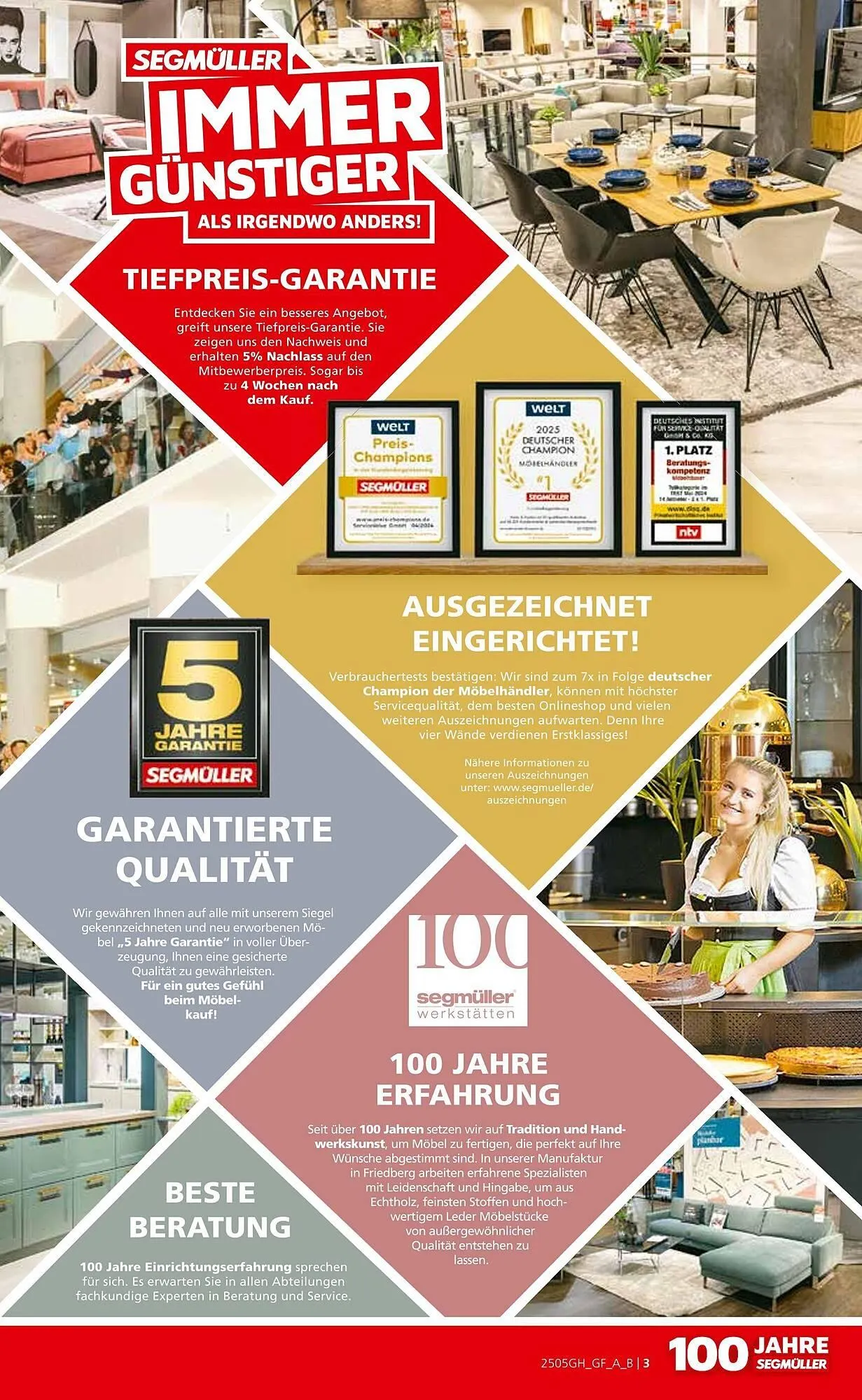 Segmüller Prospekt von 19. April bis 10. Mai 2025 - Prospekt seite 3