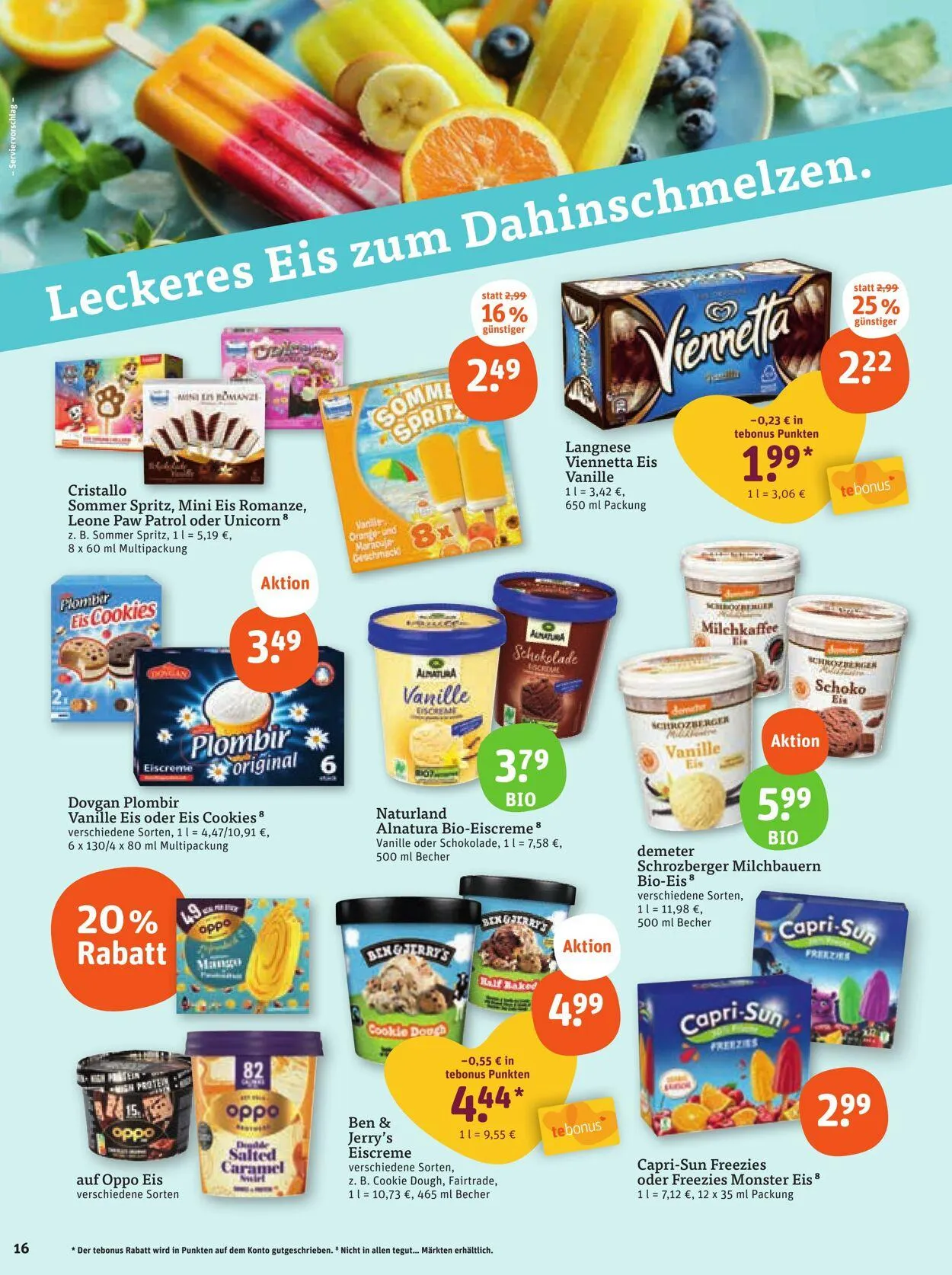 Tegut Aktueller Prospekt von 19. Mai bis 25. Mai 2025 - Prospekt seite 18