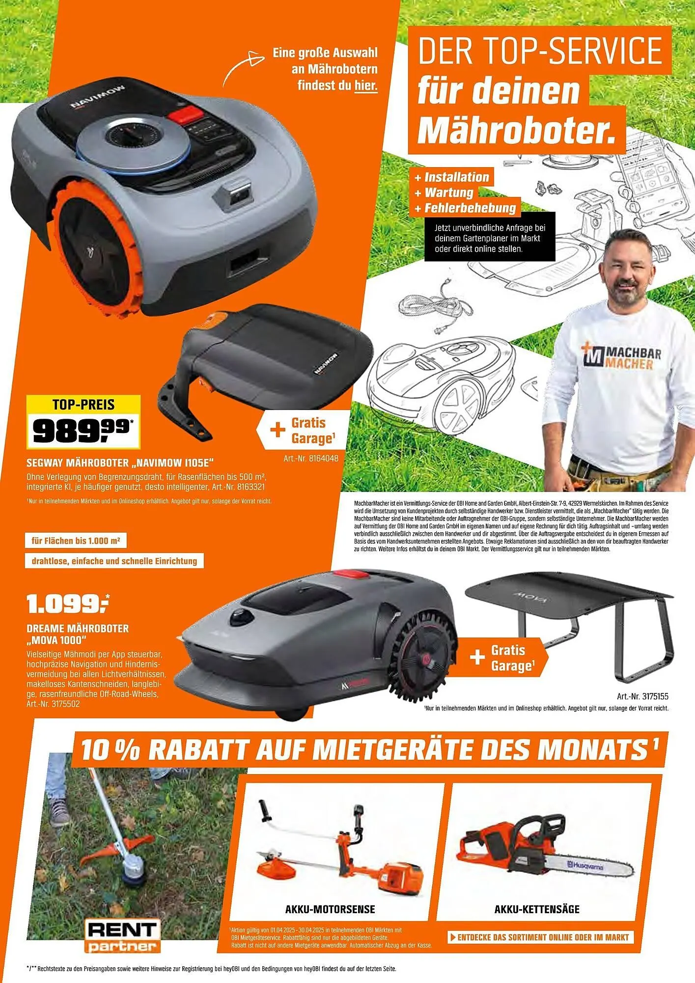 OBI Prospekt von 16. April bis 30. April 2025 - Prospekt seite 13