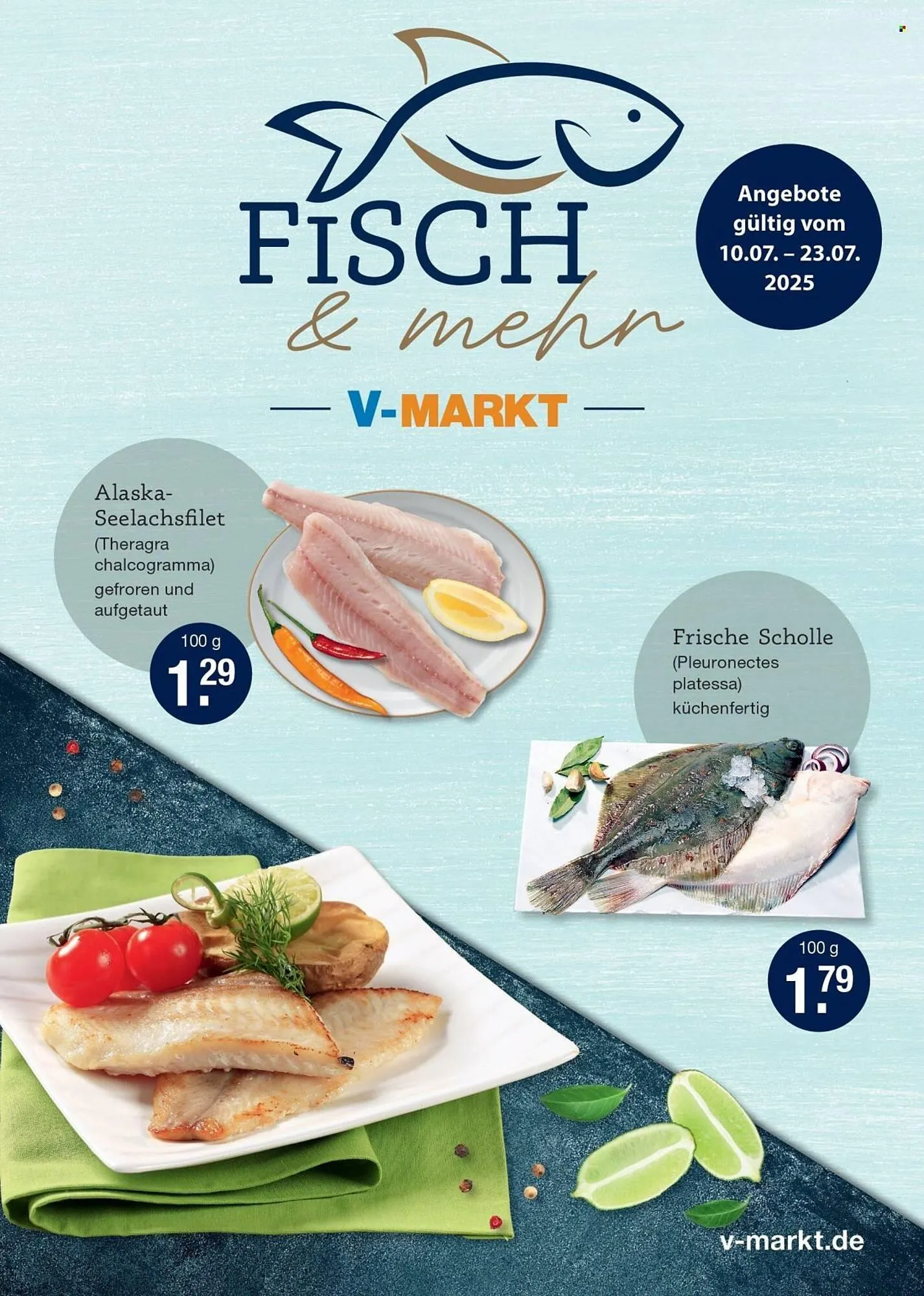 V Markt Prospekt von 10. Juli bis 23. Juli 2025 - Prospekt seite 1