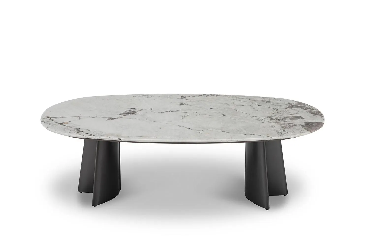 CAMPO DE´FIORI ovaler Marmorcouchtisch