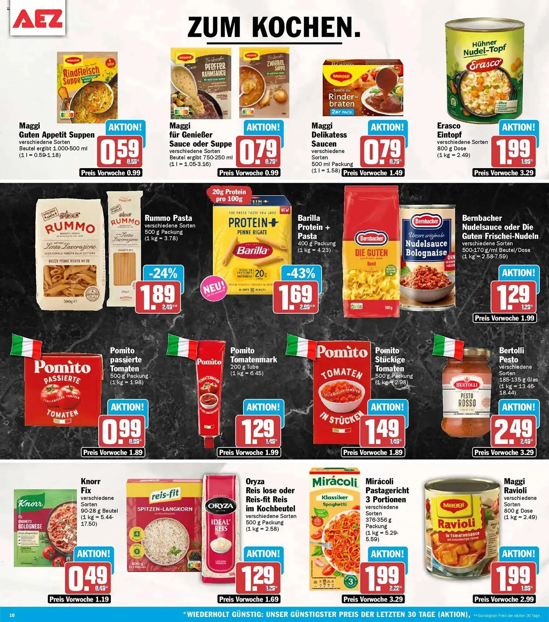 AEZ Prospekt von 20. April bis 25. April 2026 - Prospekt seite 10