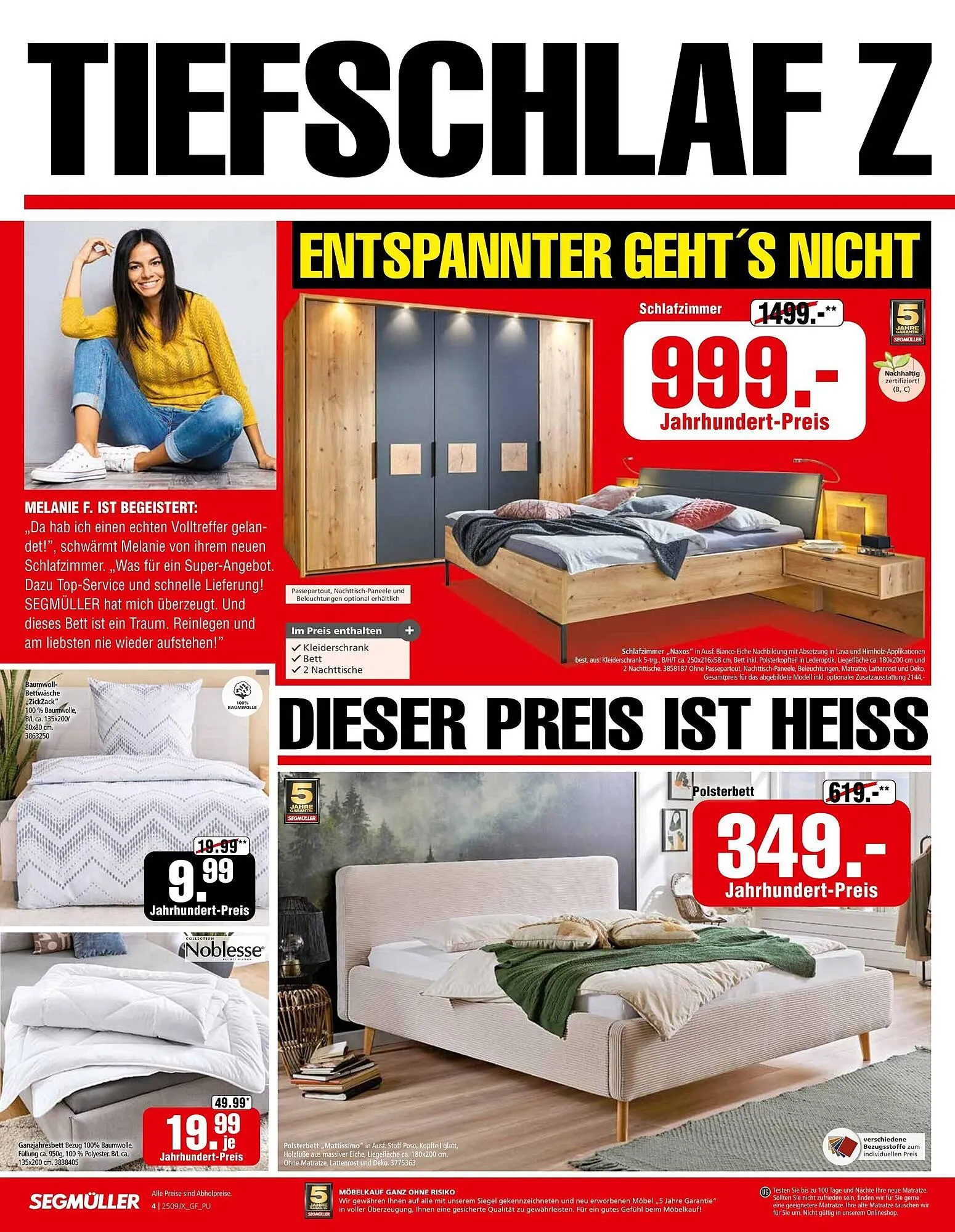 Segmüller Prospekt von 30. August bis 14. September 2025 - Prospekt seite 4