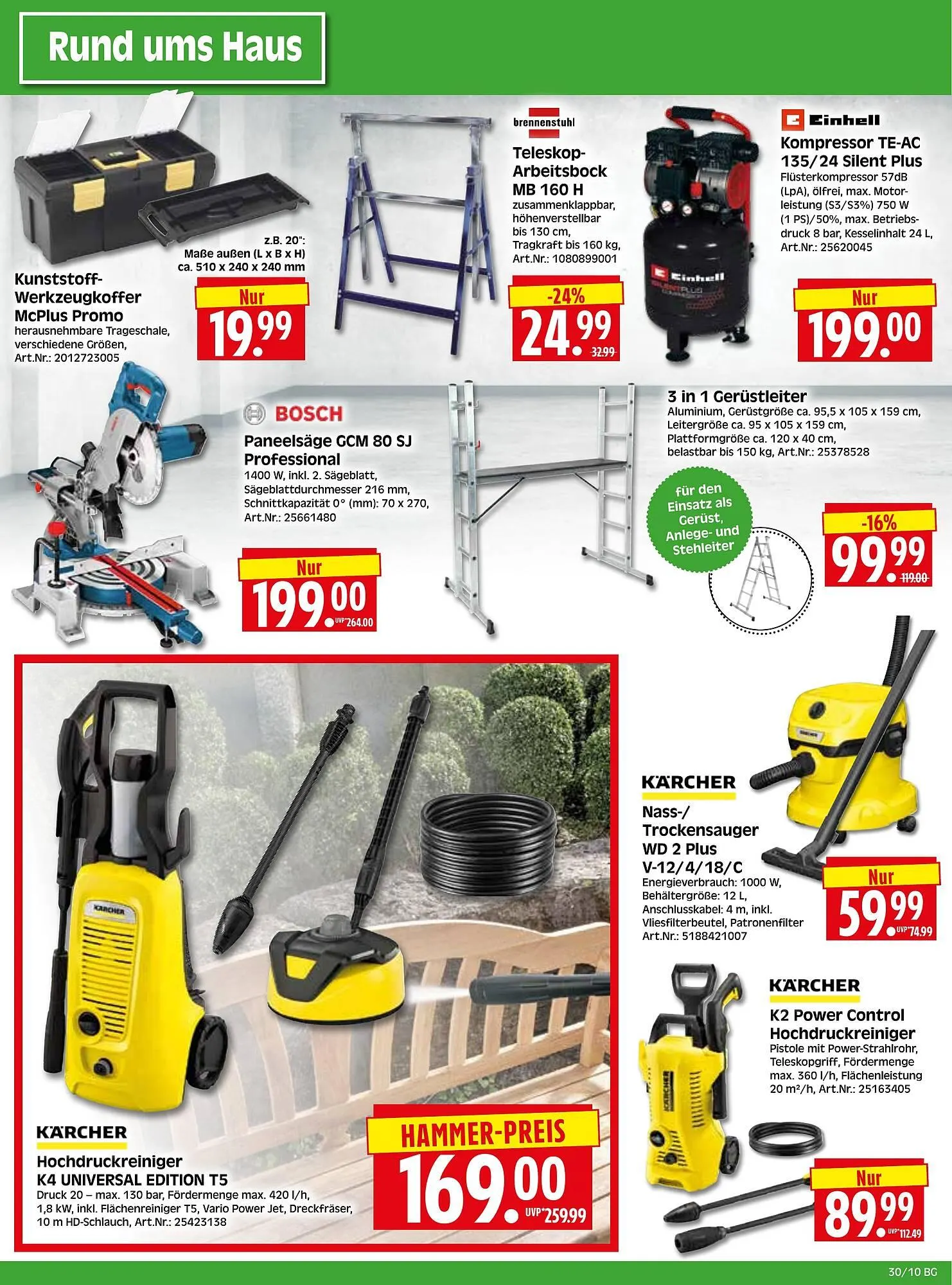 Herkules Baumarkt Prospekt von 21. Juli bis 26. Juli 2025 - Prospekt seite 10