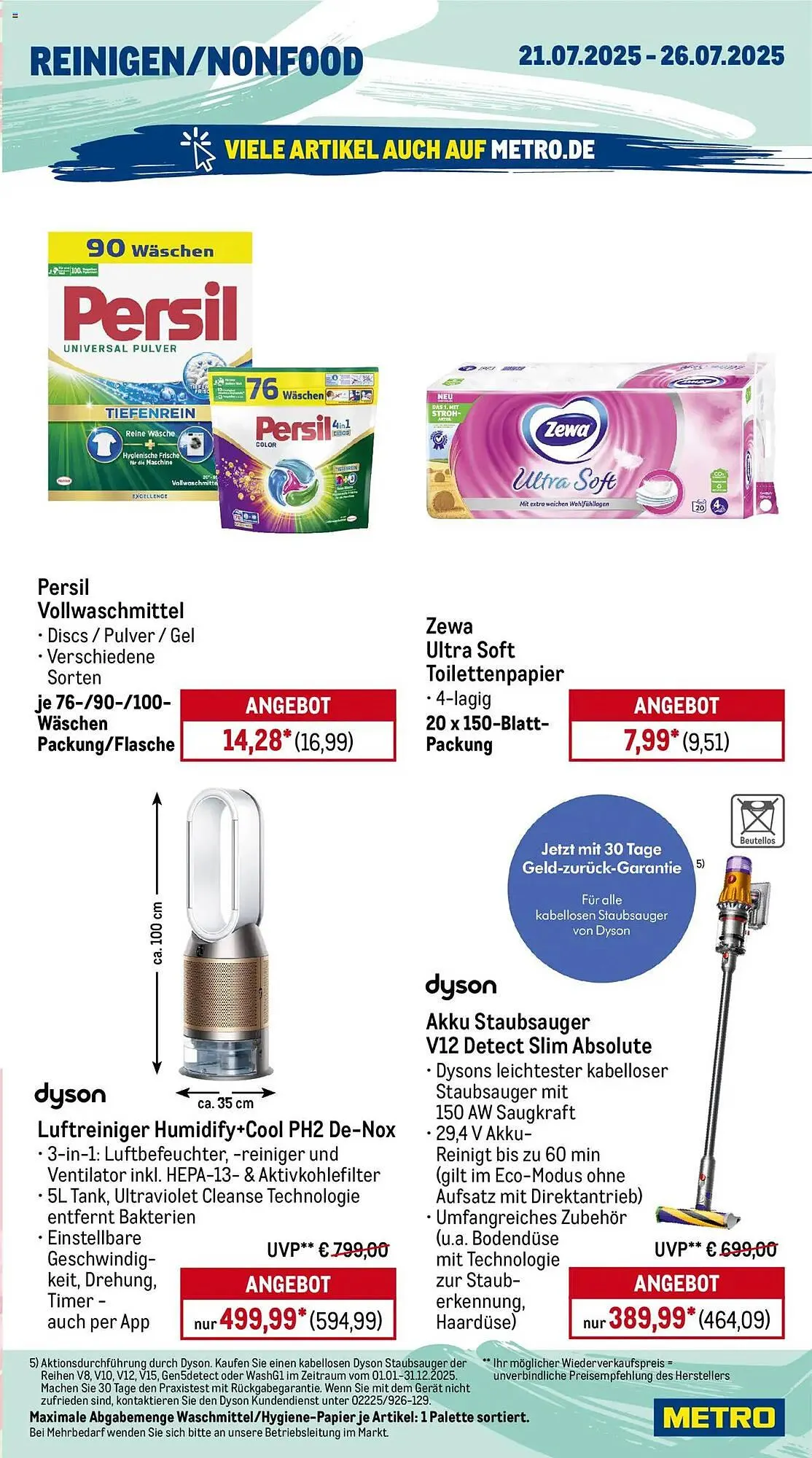 METRO Prospekt von 21. Juli bis 26. Juli 2025 - Prospekt seite 17