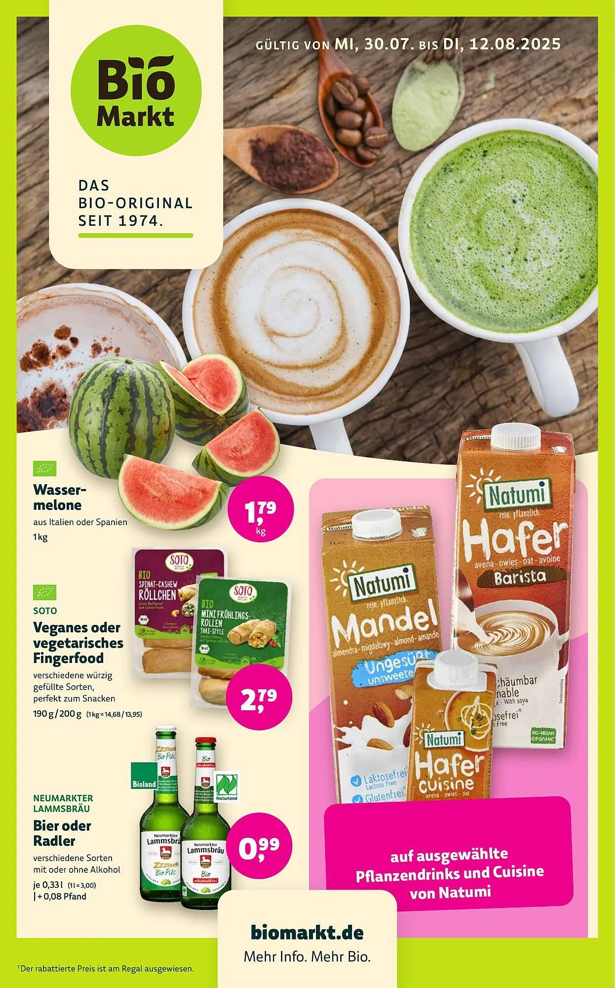 Aleco Biomarkt Prospekt - 1