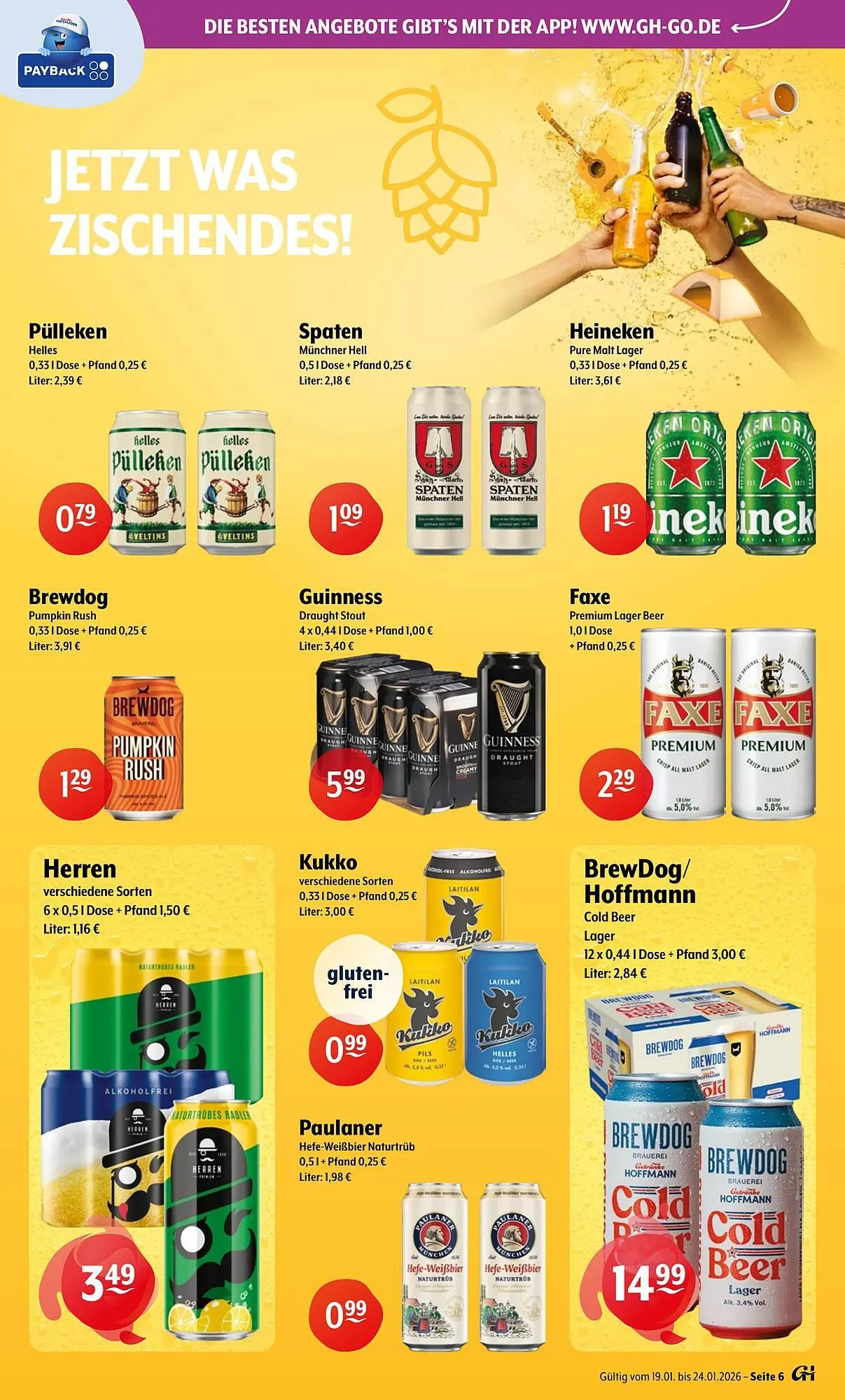 Getränke Hoffmann Prospekt von 19. Januar bis 24. Januar 2026 - Prospekt seite 6