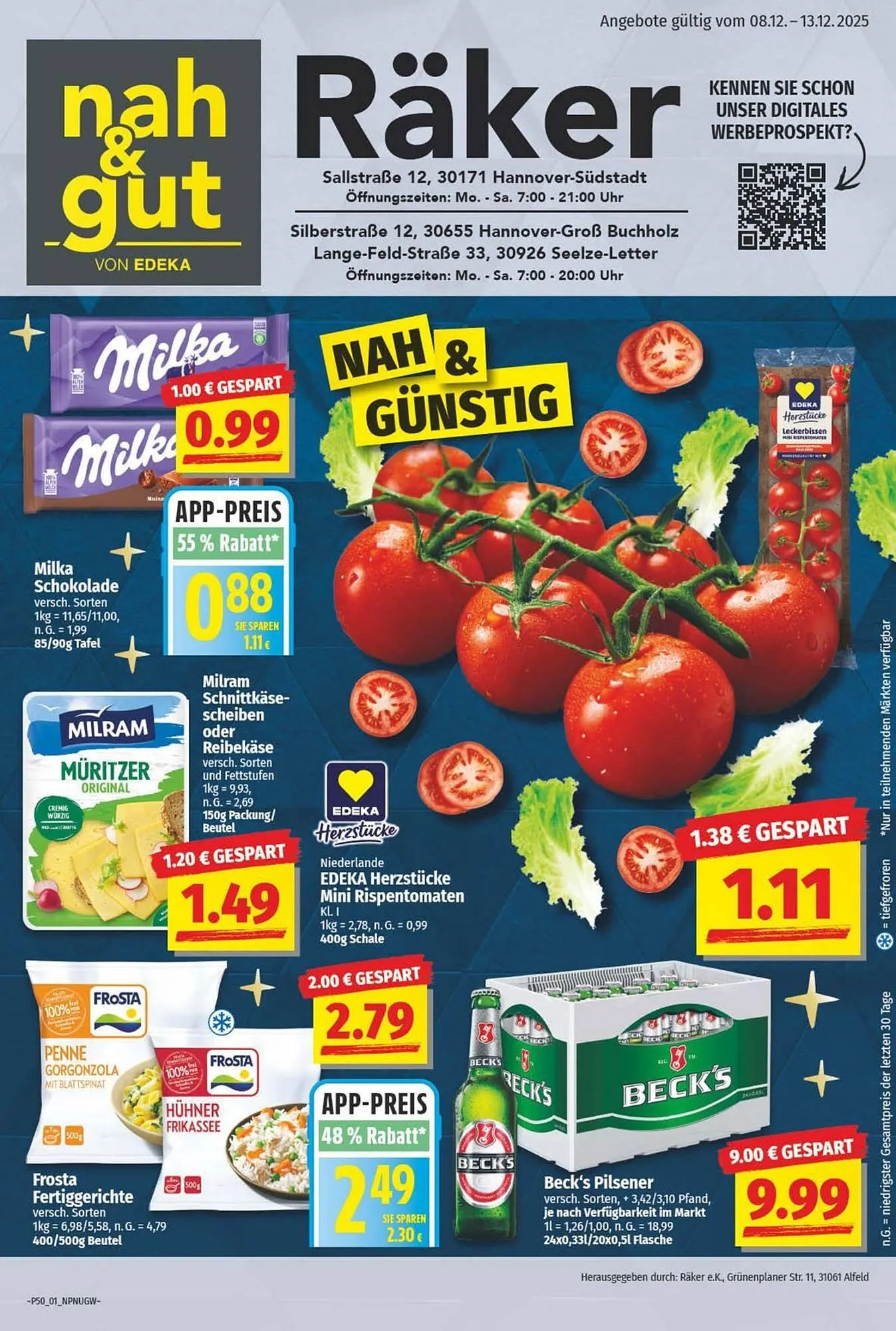 Nah & gut Prospekt von 6. Dezember bis 13. Dezember 2025 - Prospekt seite 1