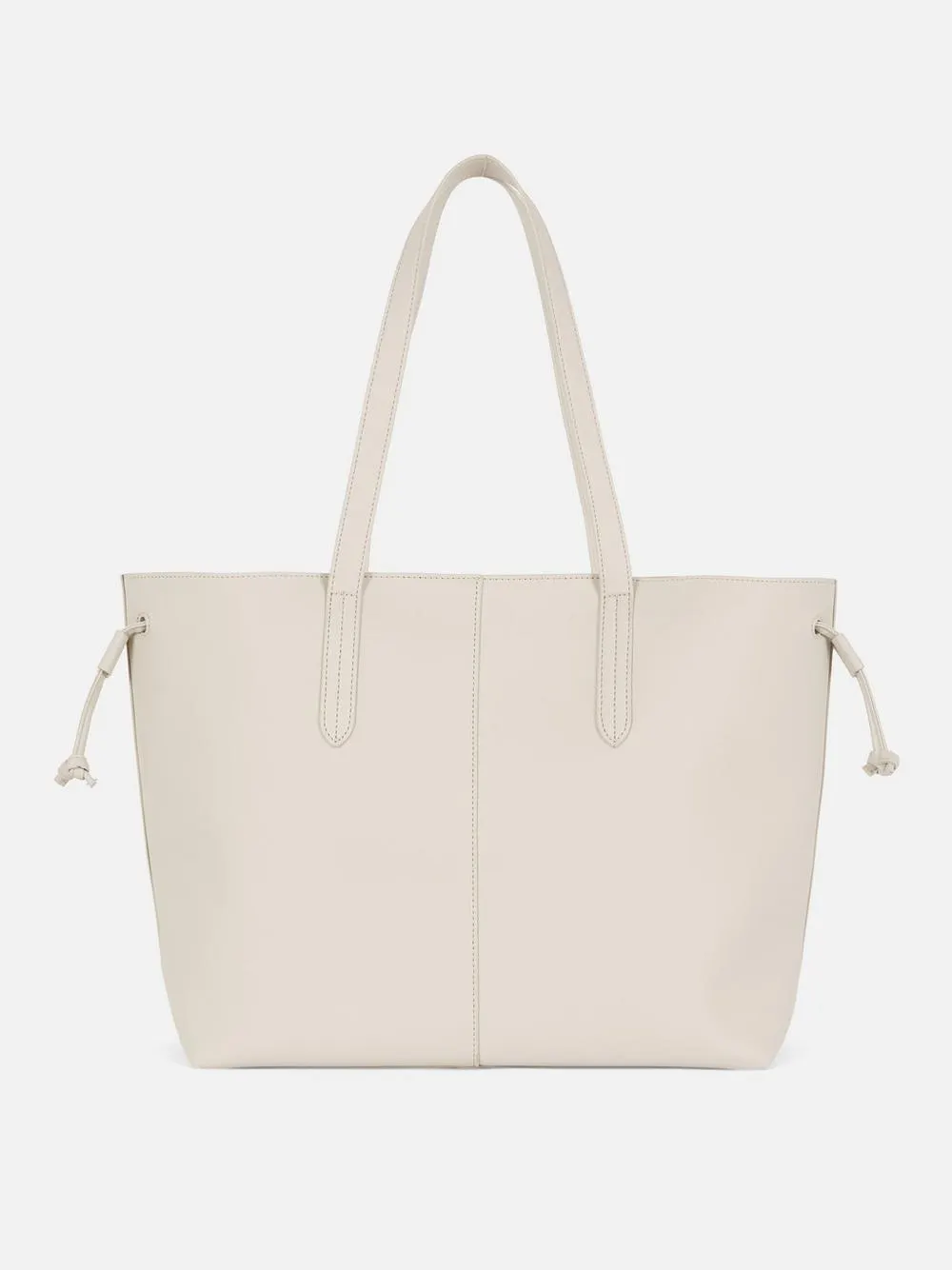 Kunstleder-Tragetasche mit Kordelzug