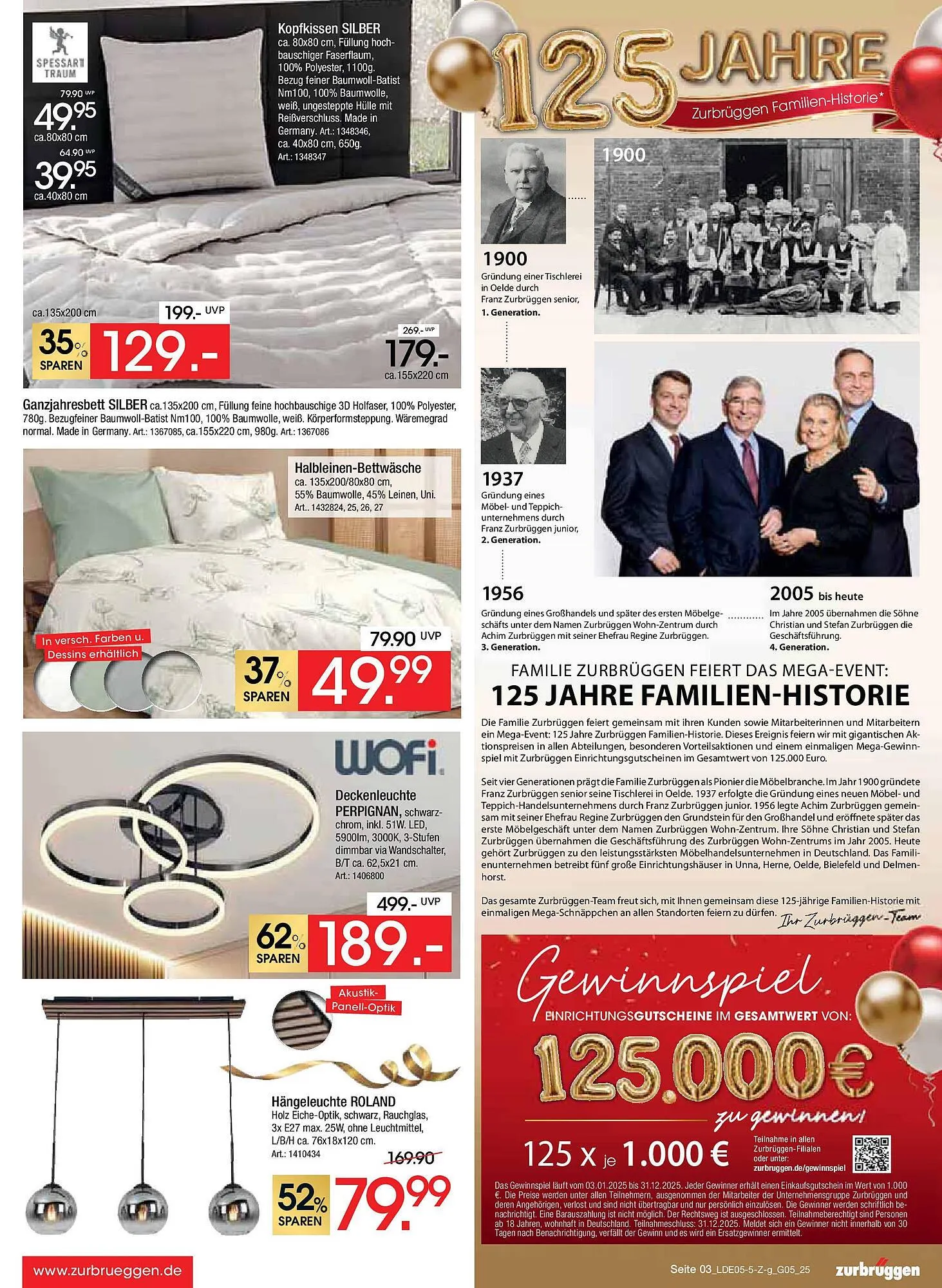 Zurbrüggen Prospekt von 9. Mai bis 24. Mai 2025 - Prospekt seite 3