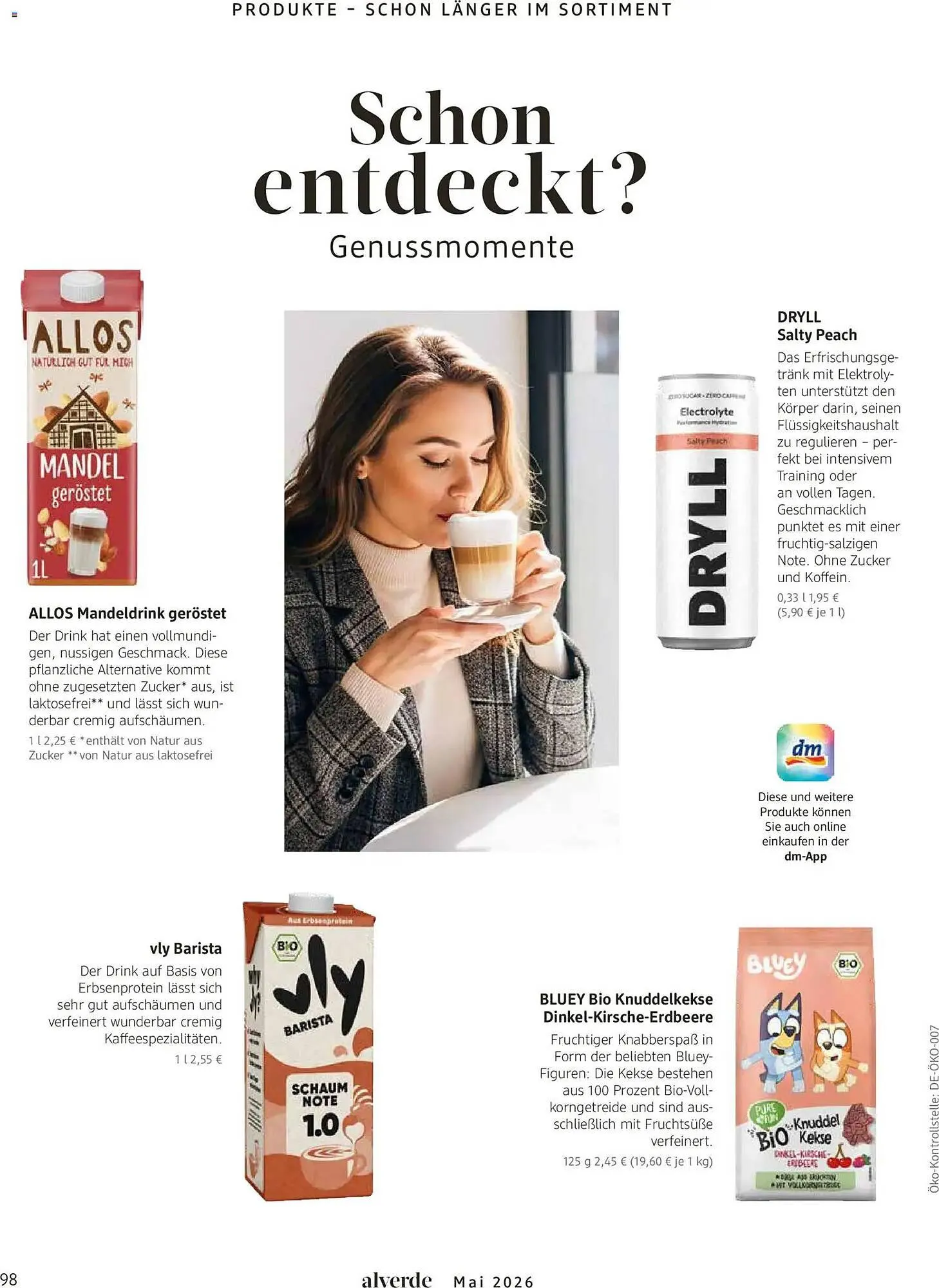 Dm drogerie Magazin von 1. Mai bis 31. Mai 2026 - Prospekt seite 98