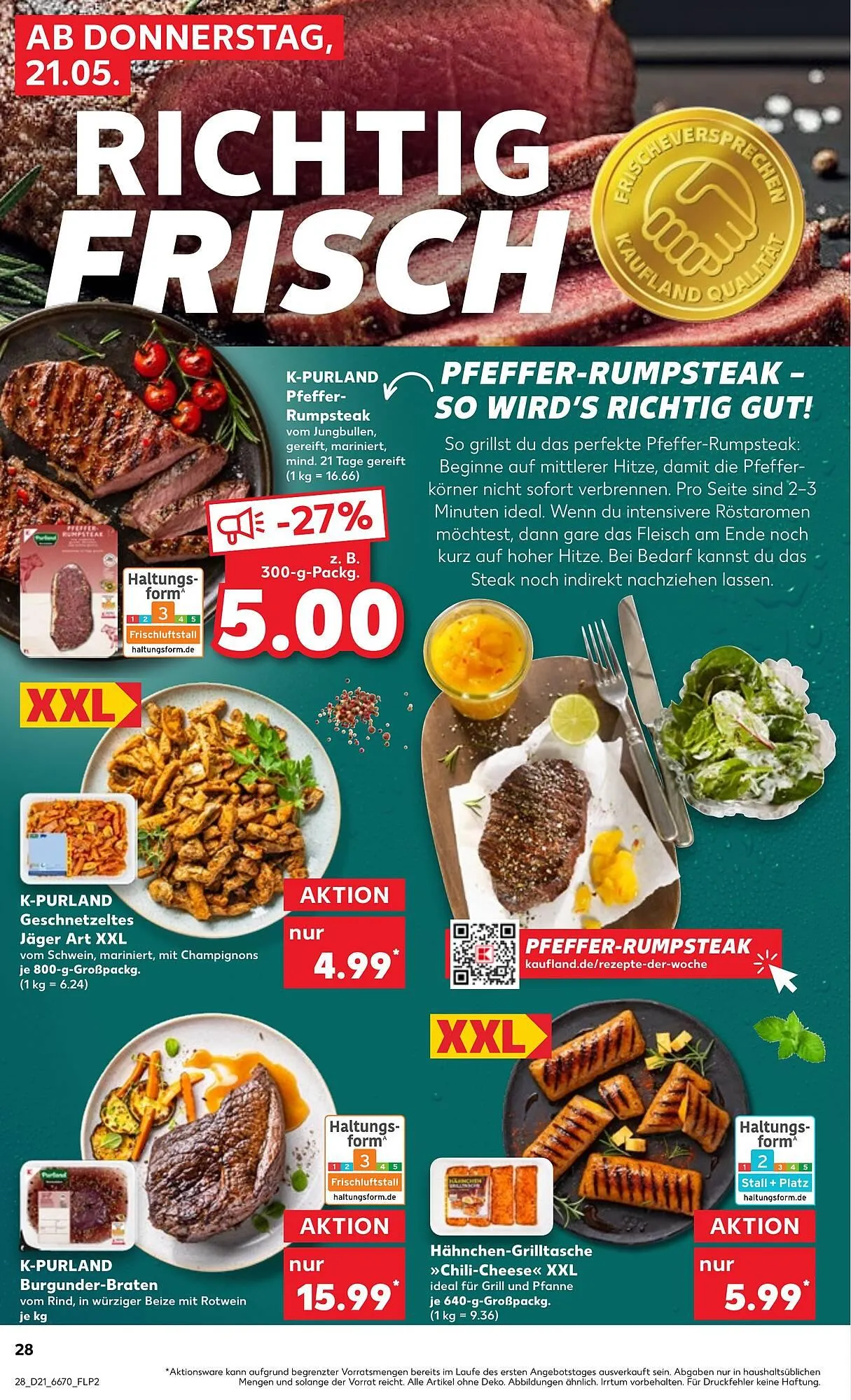 Kaufland Prospekt von 21. Mai bis 27. Mai 2026 - Prospekt seite 28