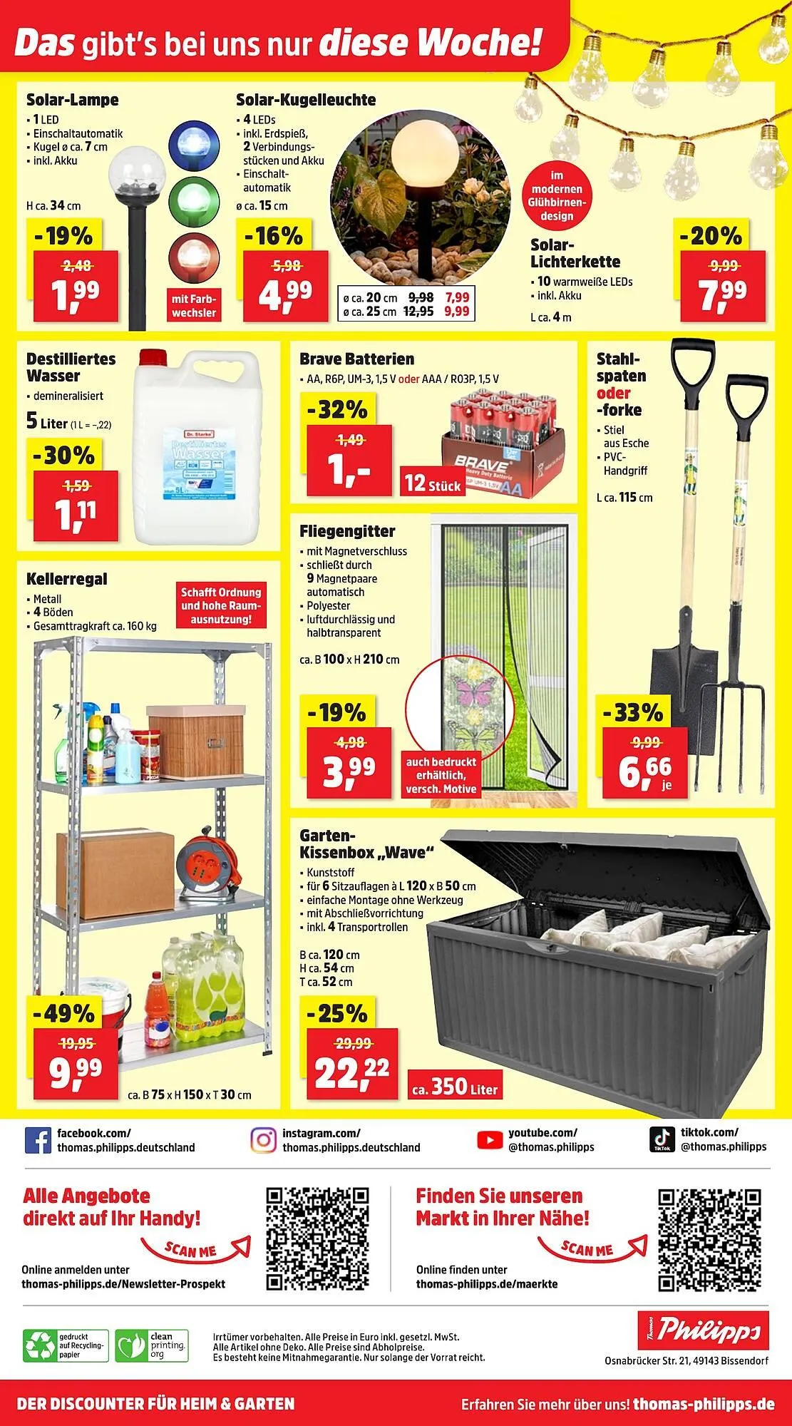 Thomas Philipps Prospekt von 13. April bis 18. April 2026 - Prospekt seite 21