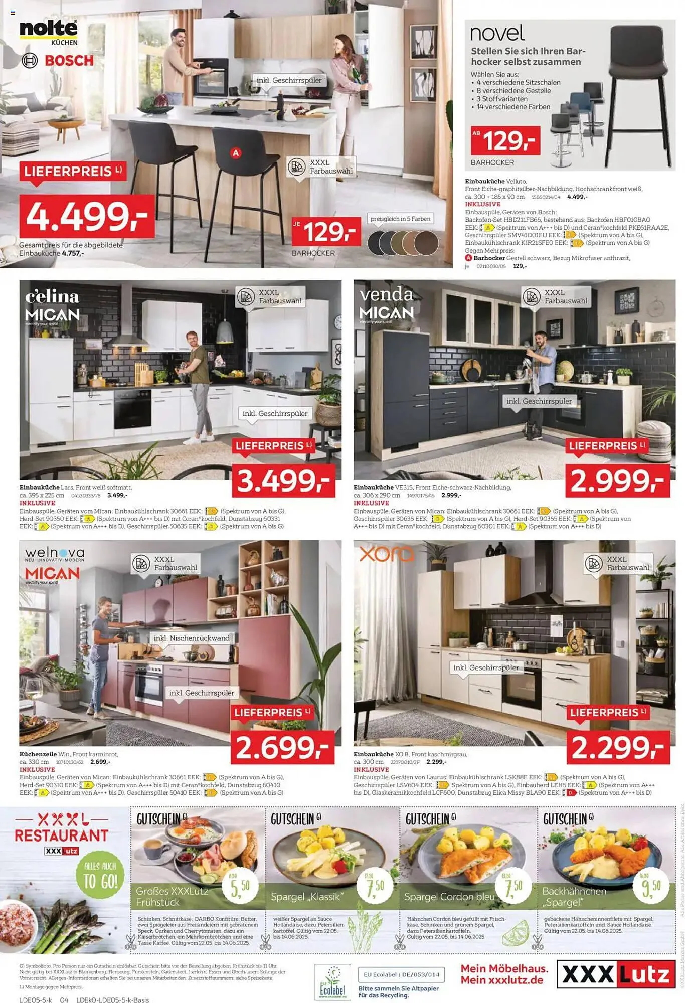 XXXLutz Prospekt von 18. Mai bis 15. Juni 2025 - Prospekt seite 4