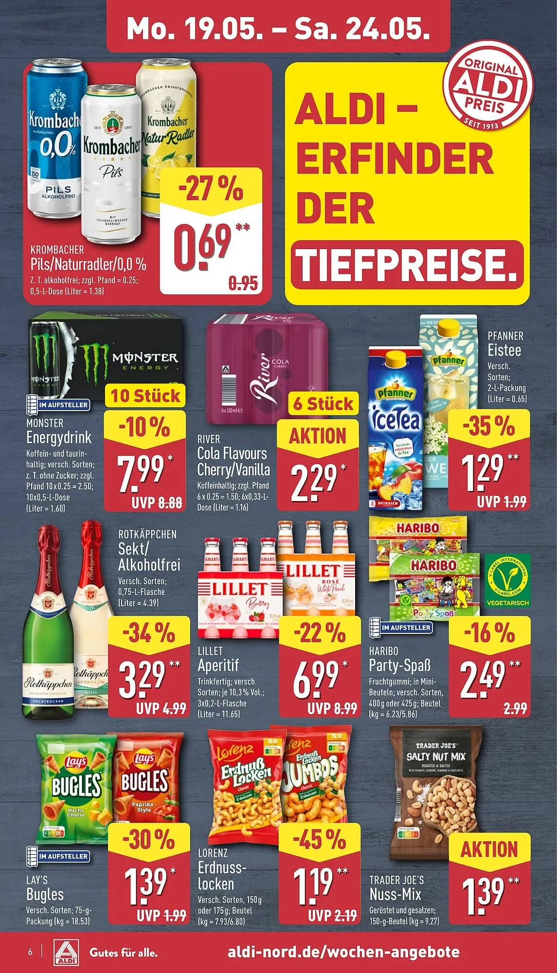 Aldi Nord Prospekt von 19. Mai bis 25. Mai 2025 - Prospekt seite 10