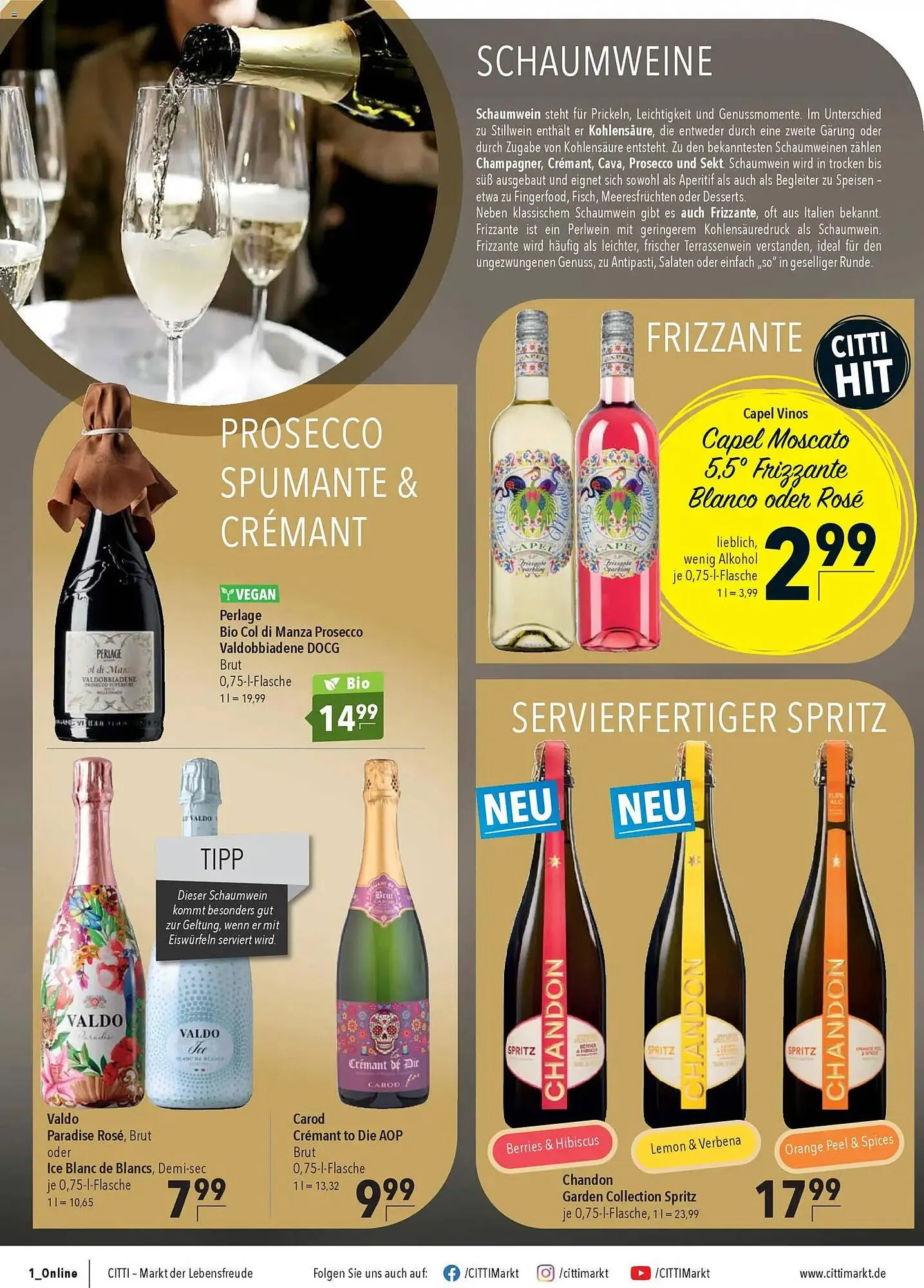 CITTI Markt Prospekt von 22. April bis 28. April 2026 - Prospekt seite 12