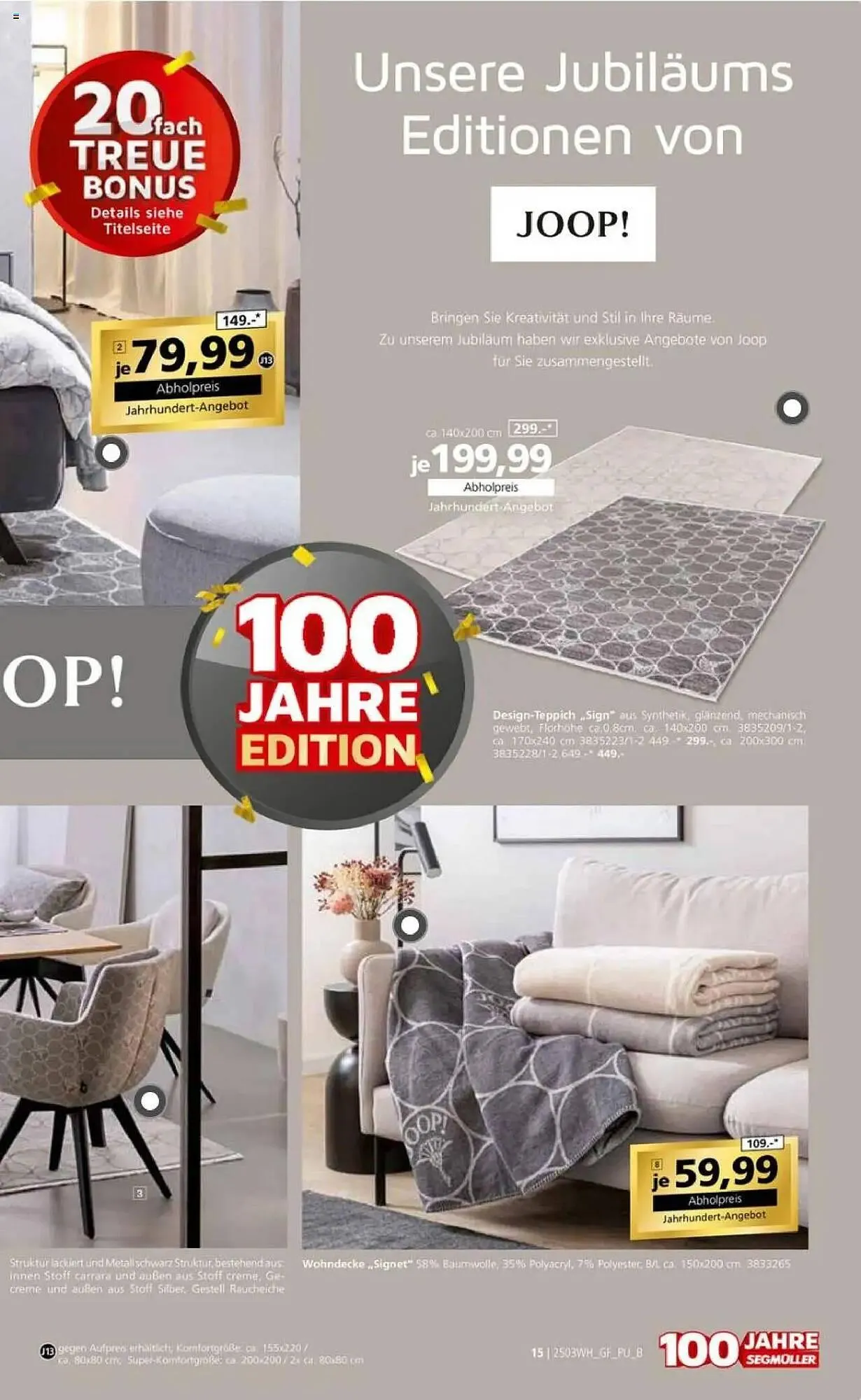 Segmüller Prospekt von 30. März bis 6. April 2025 - Prospekt seite 15