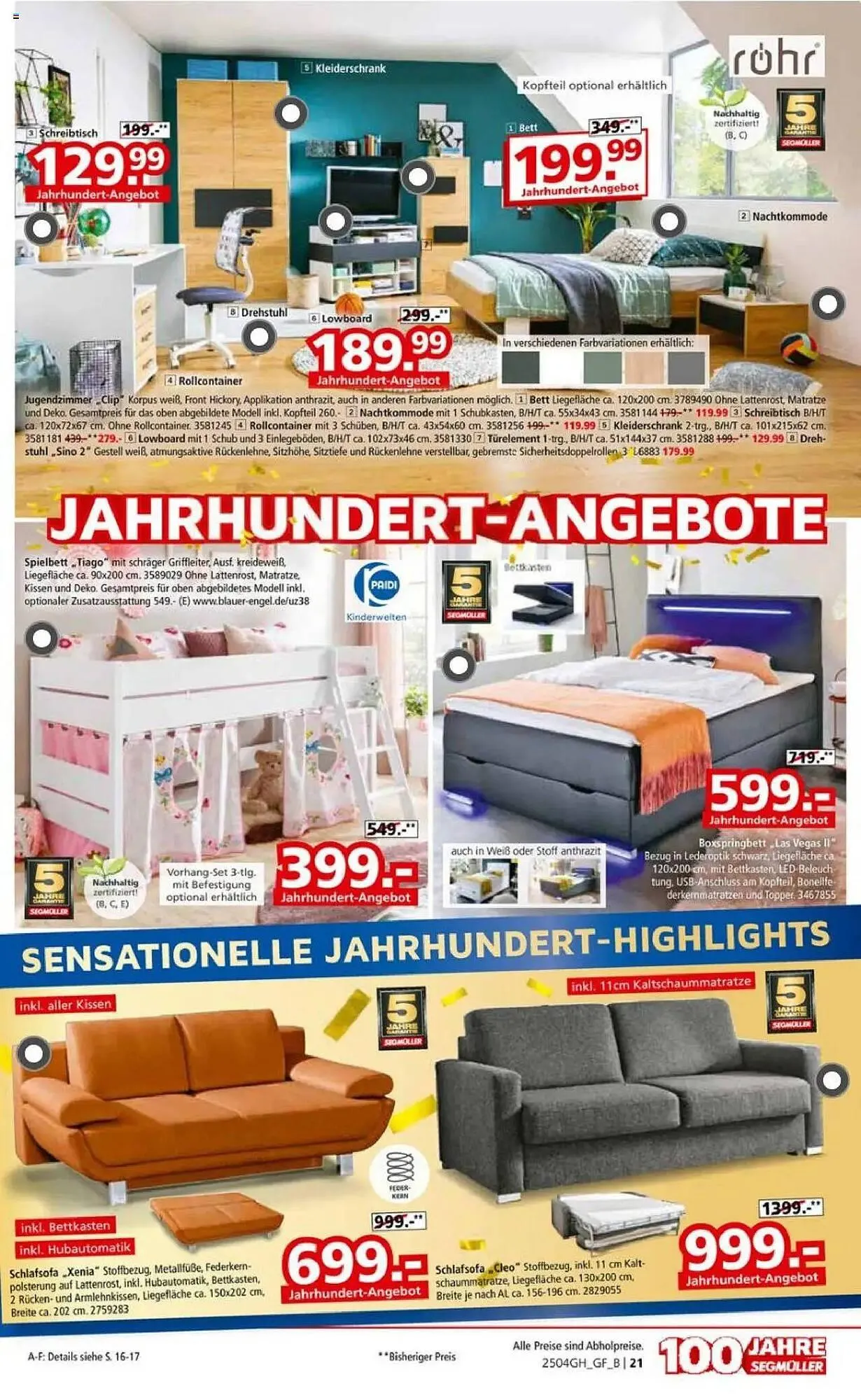 Segmüller Prospekt von 30. März bis 6. April 2025 - Prospekt seite 33