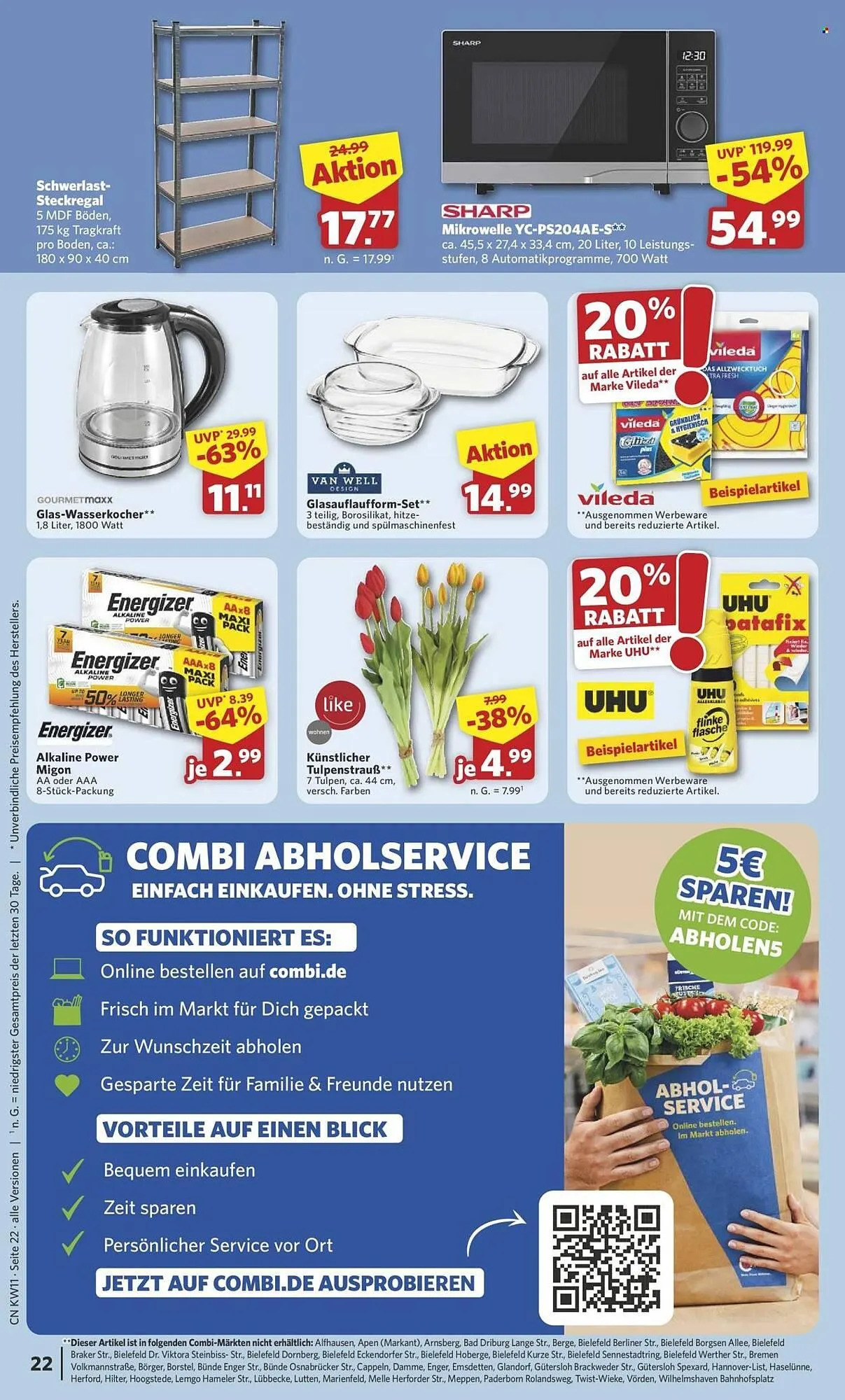 Combi Prospekt von 9. März bis 14. März 2026 - Prospekt seite 25