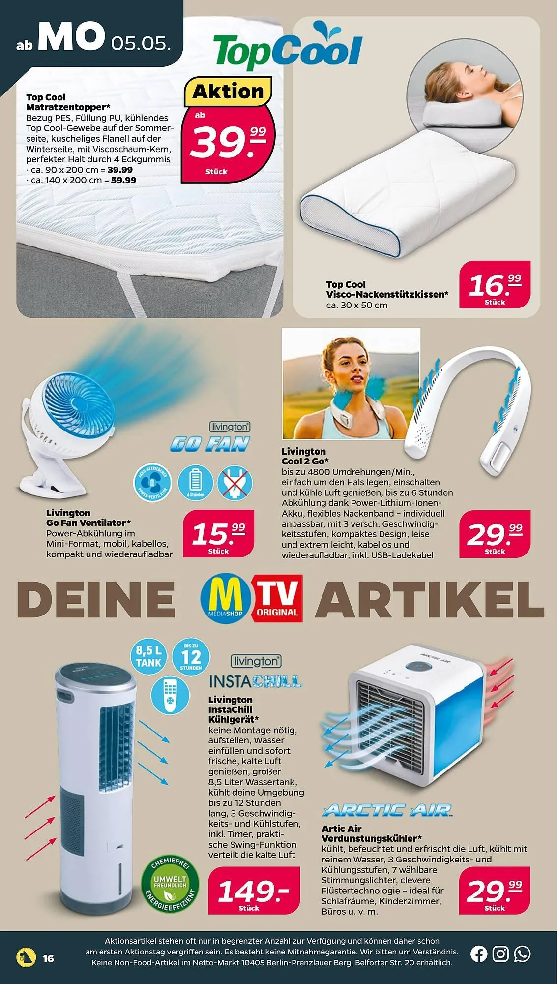 NETTO Prospekt von 5. Mai bis 10. Mai 2025 - Prospekt seite 16