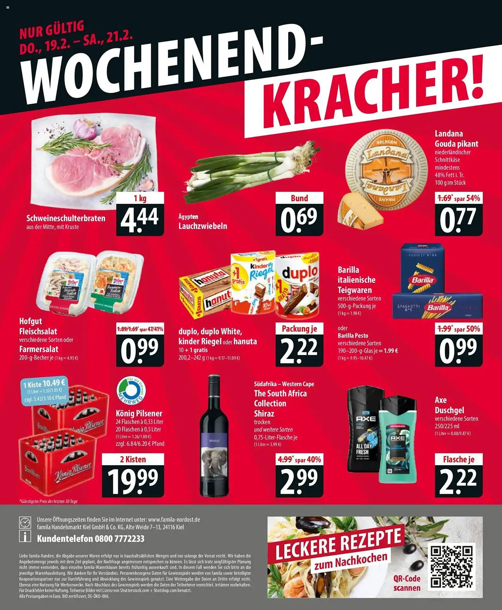 Famila Nord Ost Prospekt von 16. Februar bis 21. Februar 2026 - Prospekt seite 24