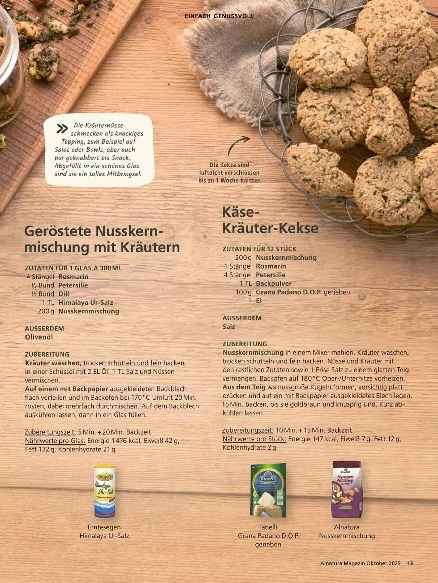 Alnatura Prospekt von 1. Oktober bis 31. Oktober 2025 - Prospekt seite 13