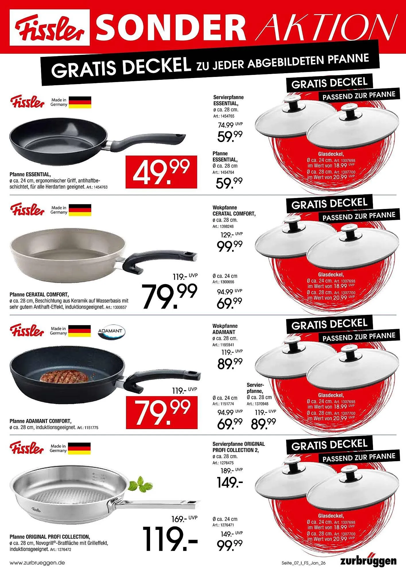 Zurbrüggen Prospekt von 26. Januar bis 16. März 2026 - Prospekt seite 7