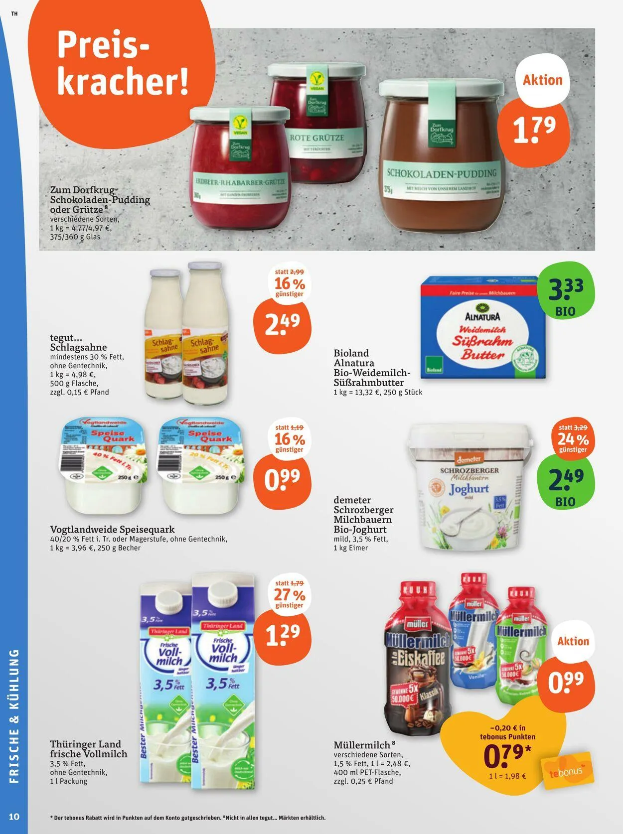 Tegut Aktueller Prospekt von 28. Juli bis 3. August 2025 - Prospekt seite 12