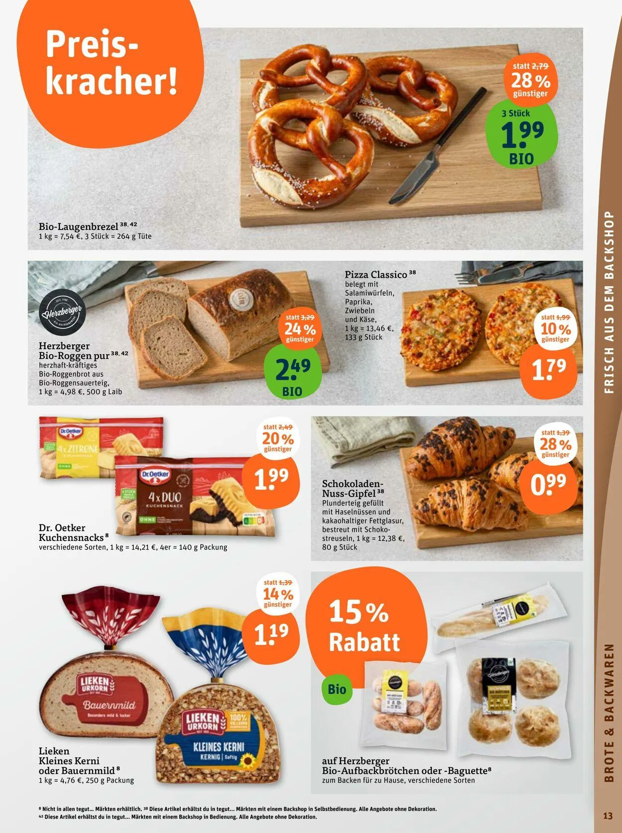 Tegut Aktueller Prospekt von 30. Juni bis 6. Juli 2025 - Prospekt seite 15