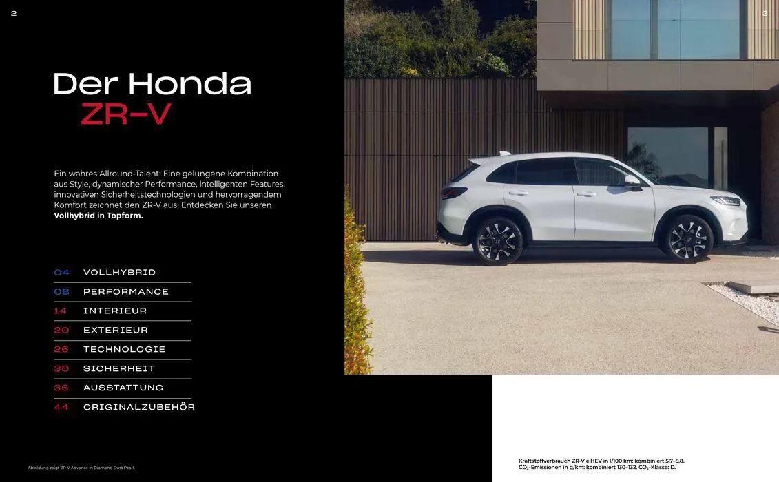 Honda ZR-V BROSCHÜRE von 11. April bis 11. April 2025 - Prospekt seite 2