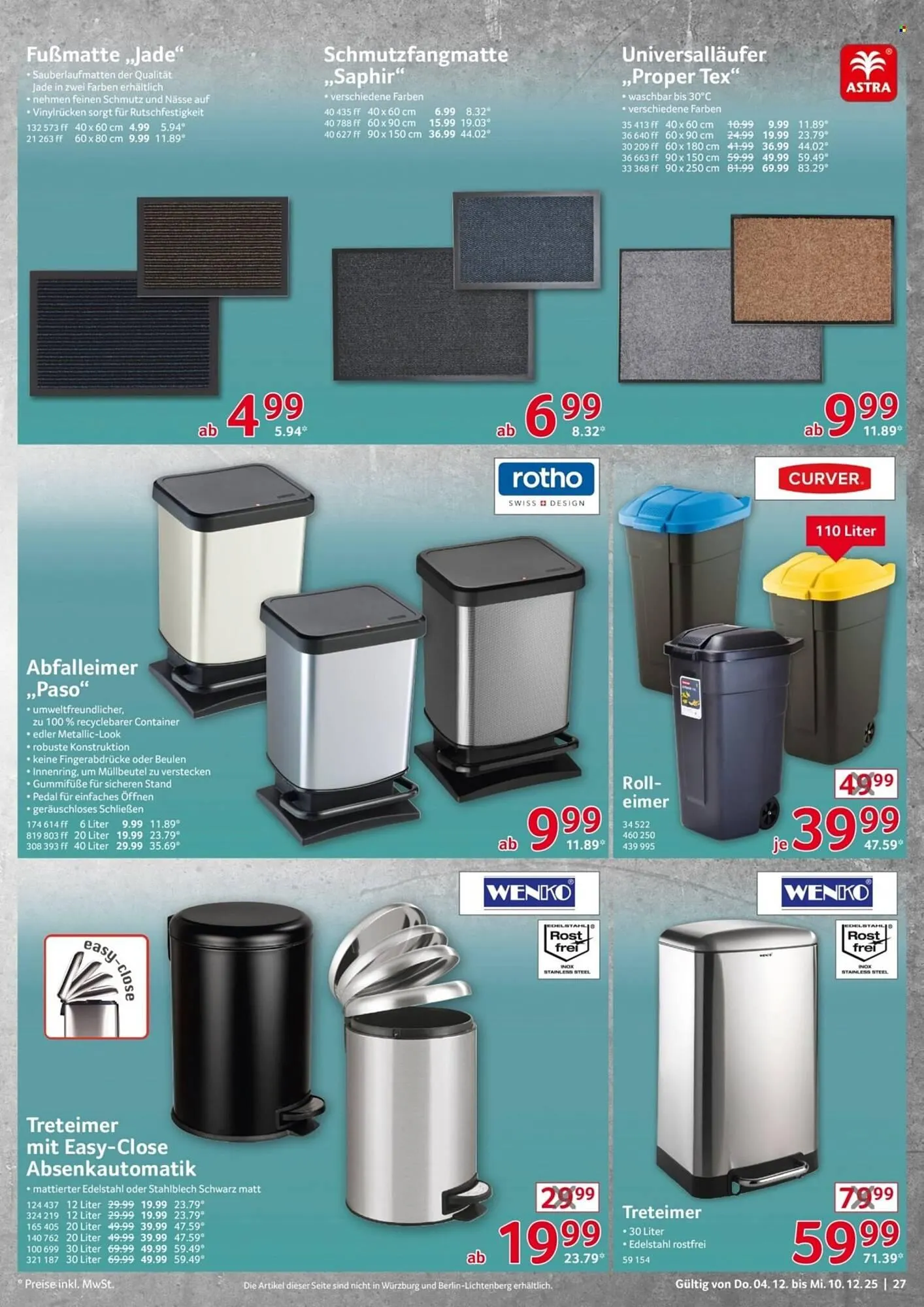 Selgros Prospekt von 4. Dezember bis 10. Dezember 2025 - Prospekt seite 27