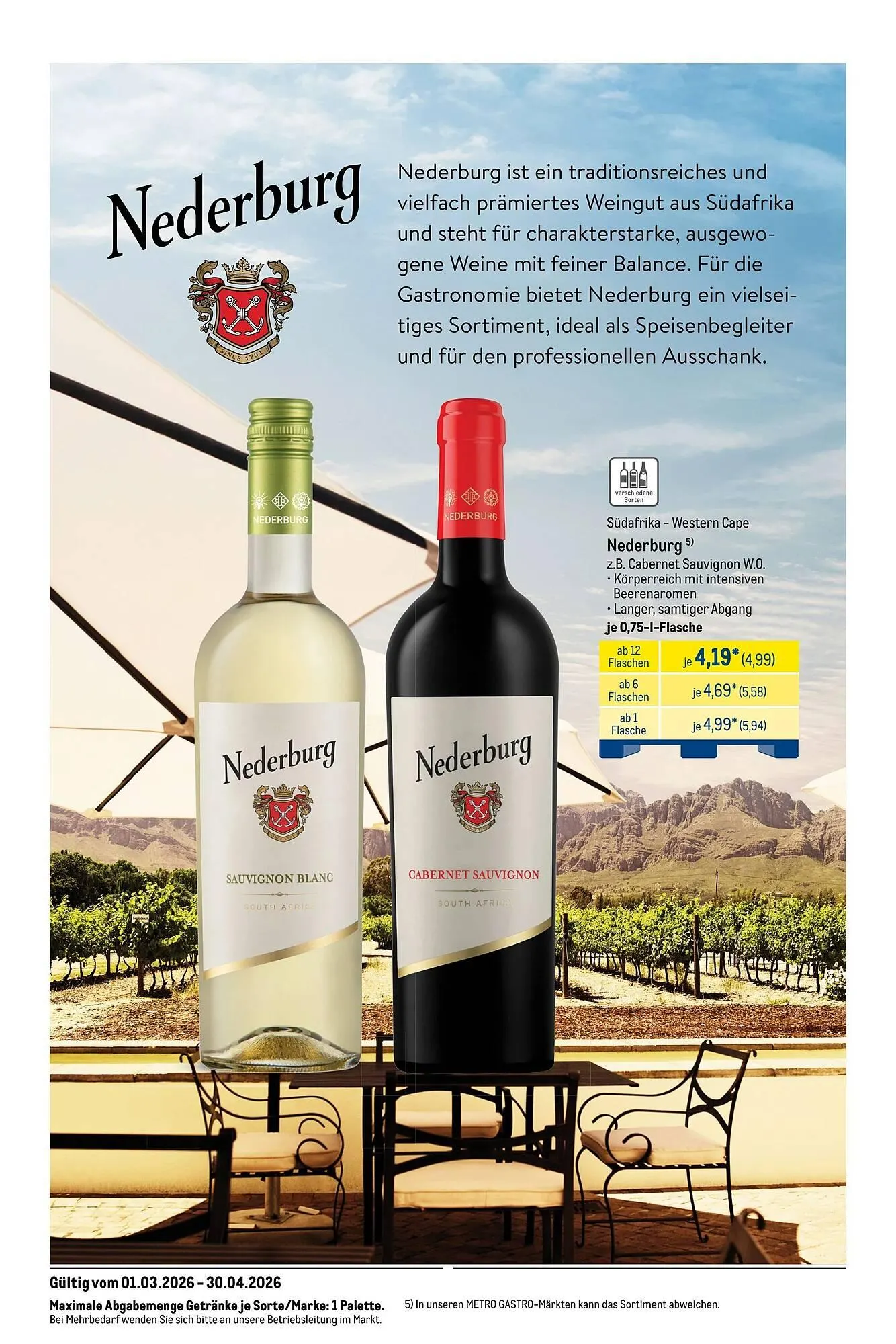 METRO Prospekt von 1. März bis 1. Mai 2026 - Prospekt seite 49