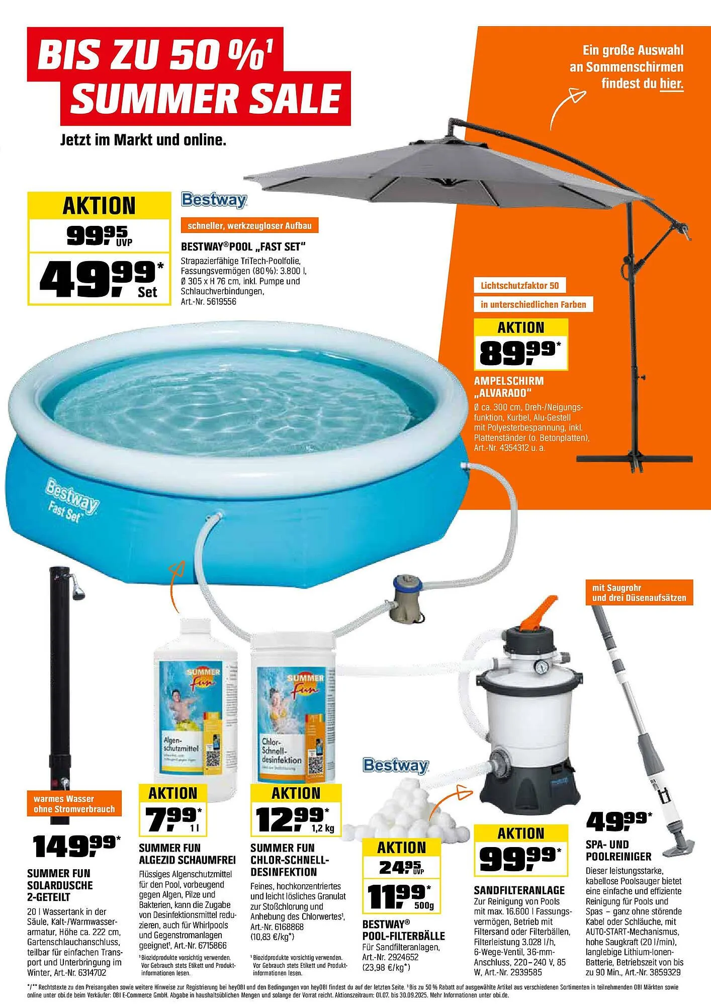 OBI Prospekt von 31. Juli bis 14. August 2025 - Prospekt seite 5