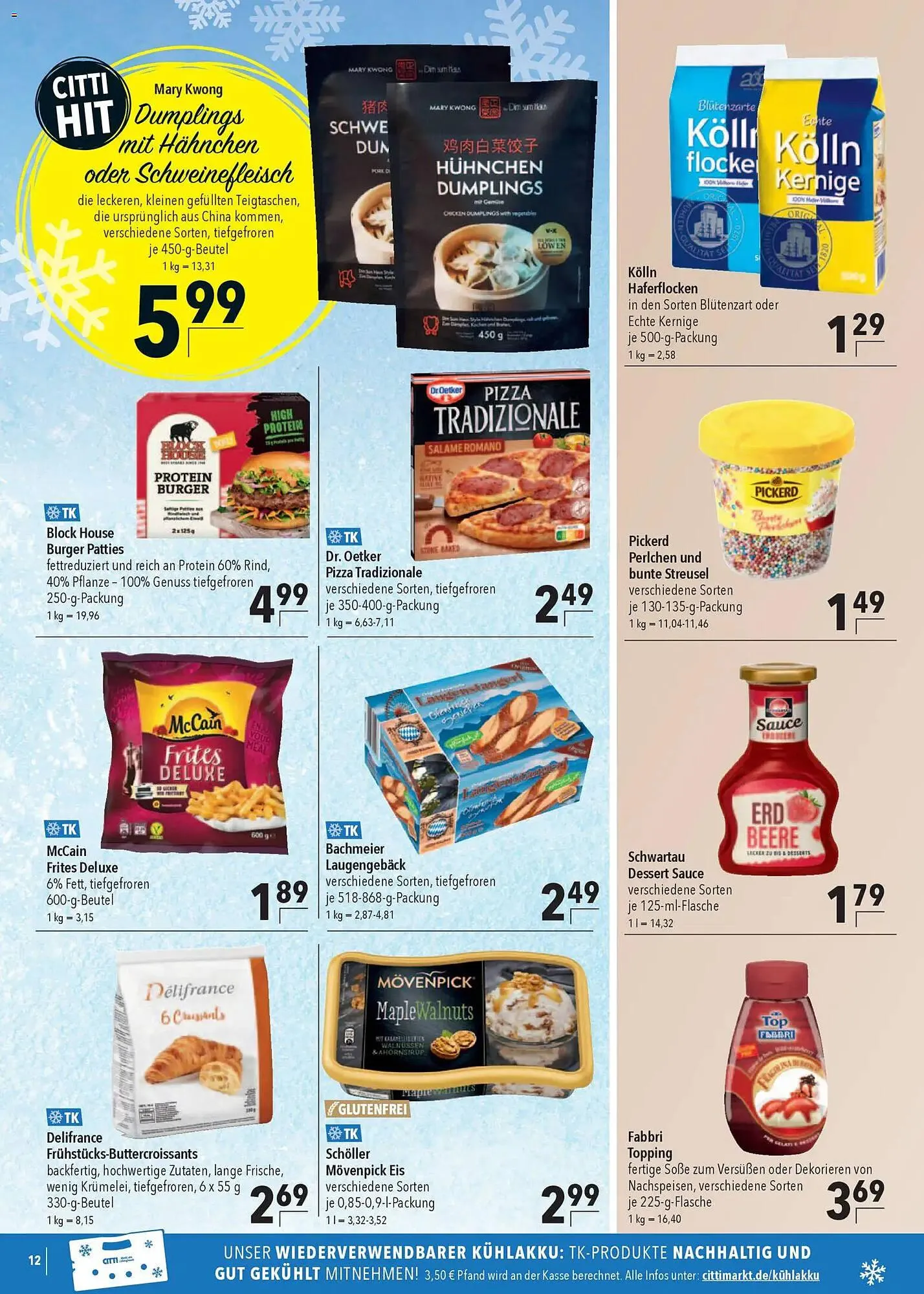 CITTI Markt Prospekt von 25. Februar bis 3. März 2026 - Prospekt seite 12