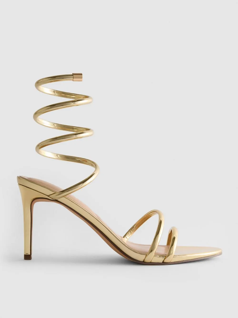 Sandaletten mit Spiralriemchen