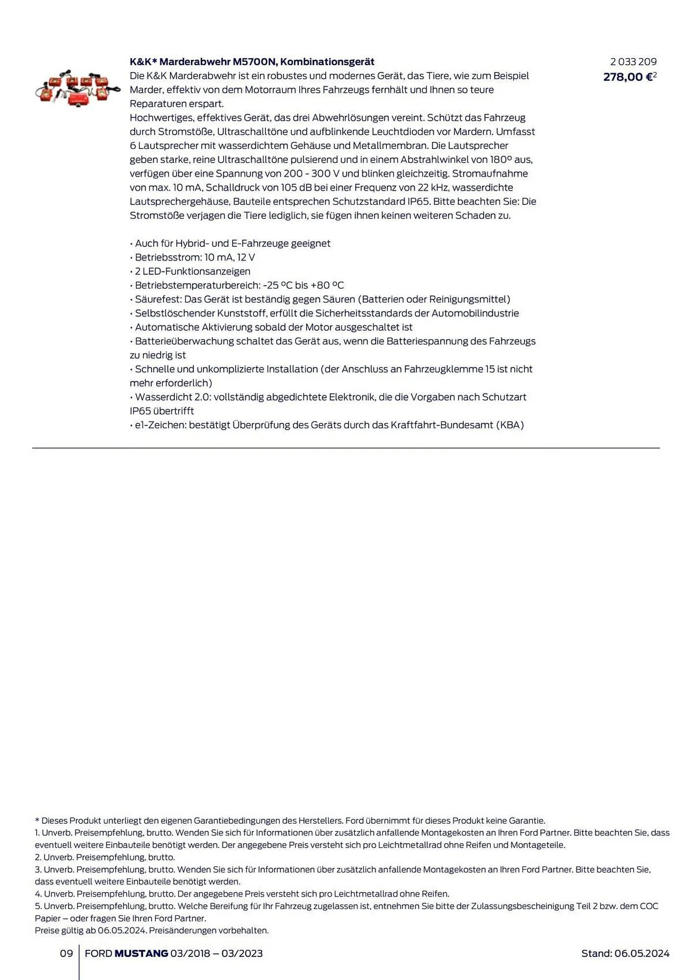 Ford Prospekt von 1. März bis 7. März 2025 - Prospekt seite 9