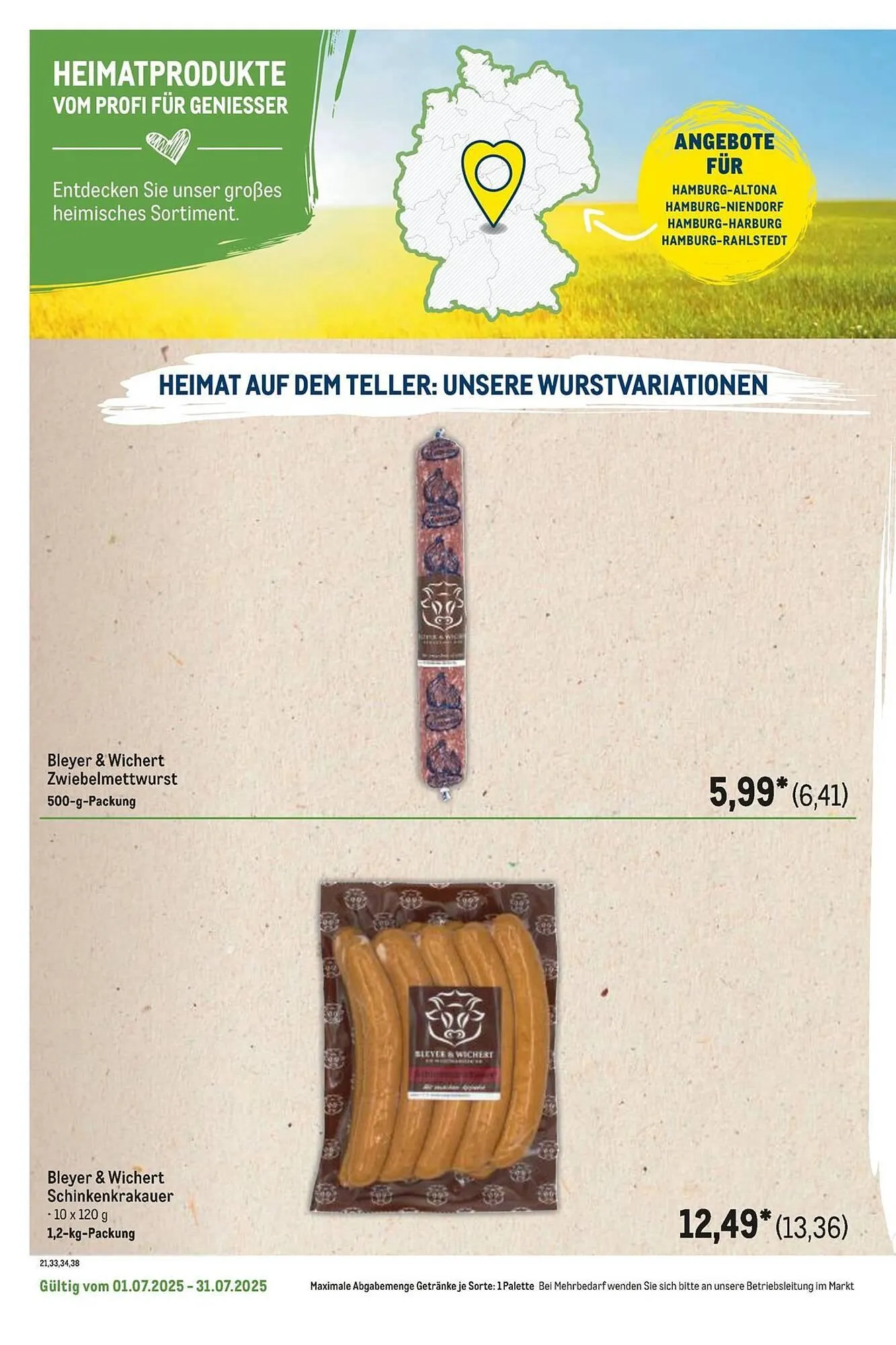 METRO Prospekt von 1. Juli bis 31. Juli 2025 - Prospekt seite 26