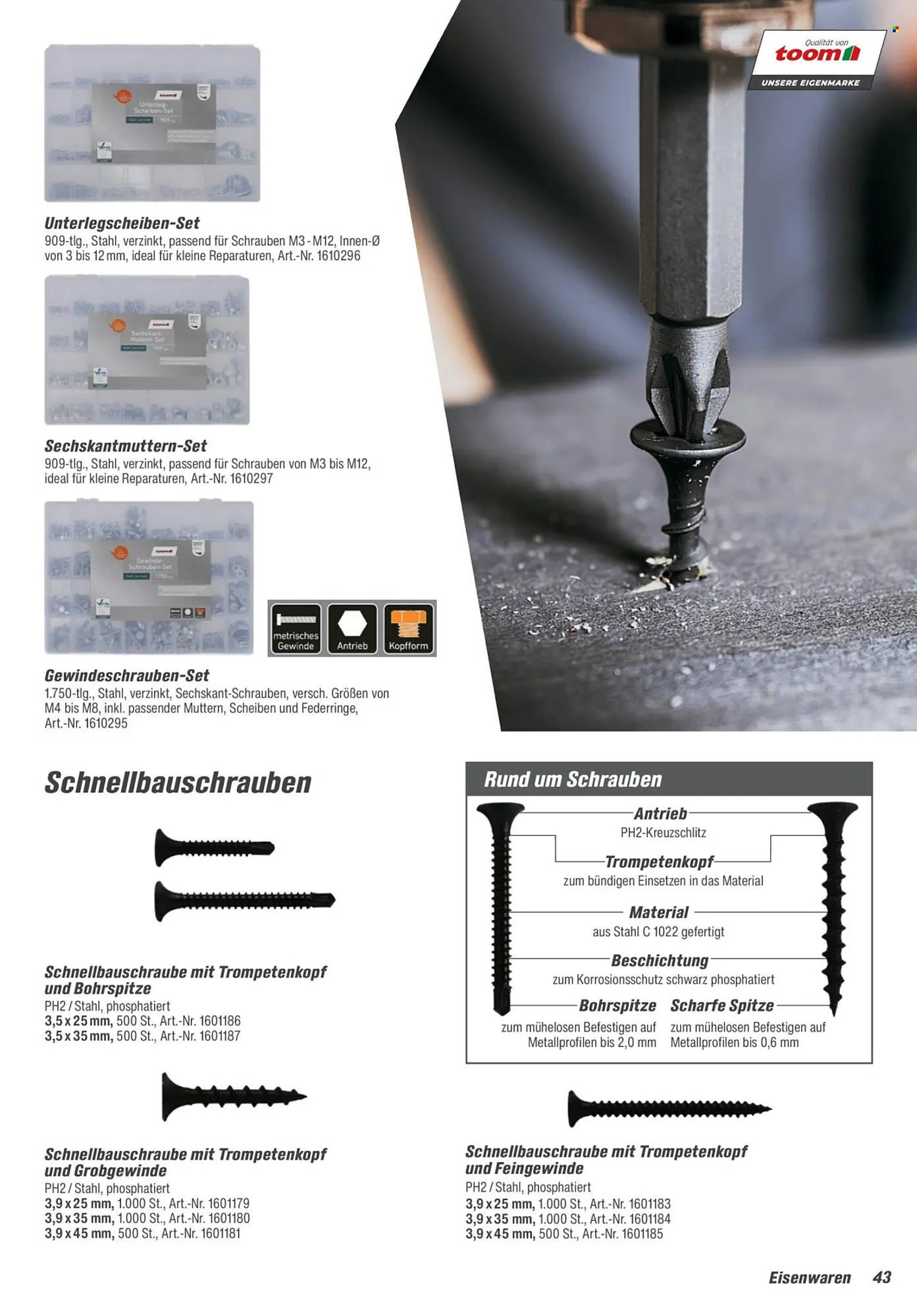 Toom Baumarkt Prospekt von 28. März bis 30. Juni 2026 - Prospekt seite 43