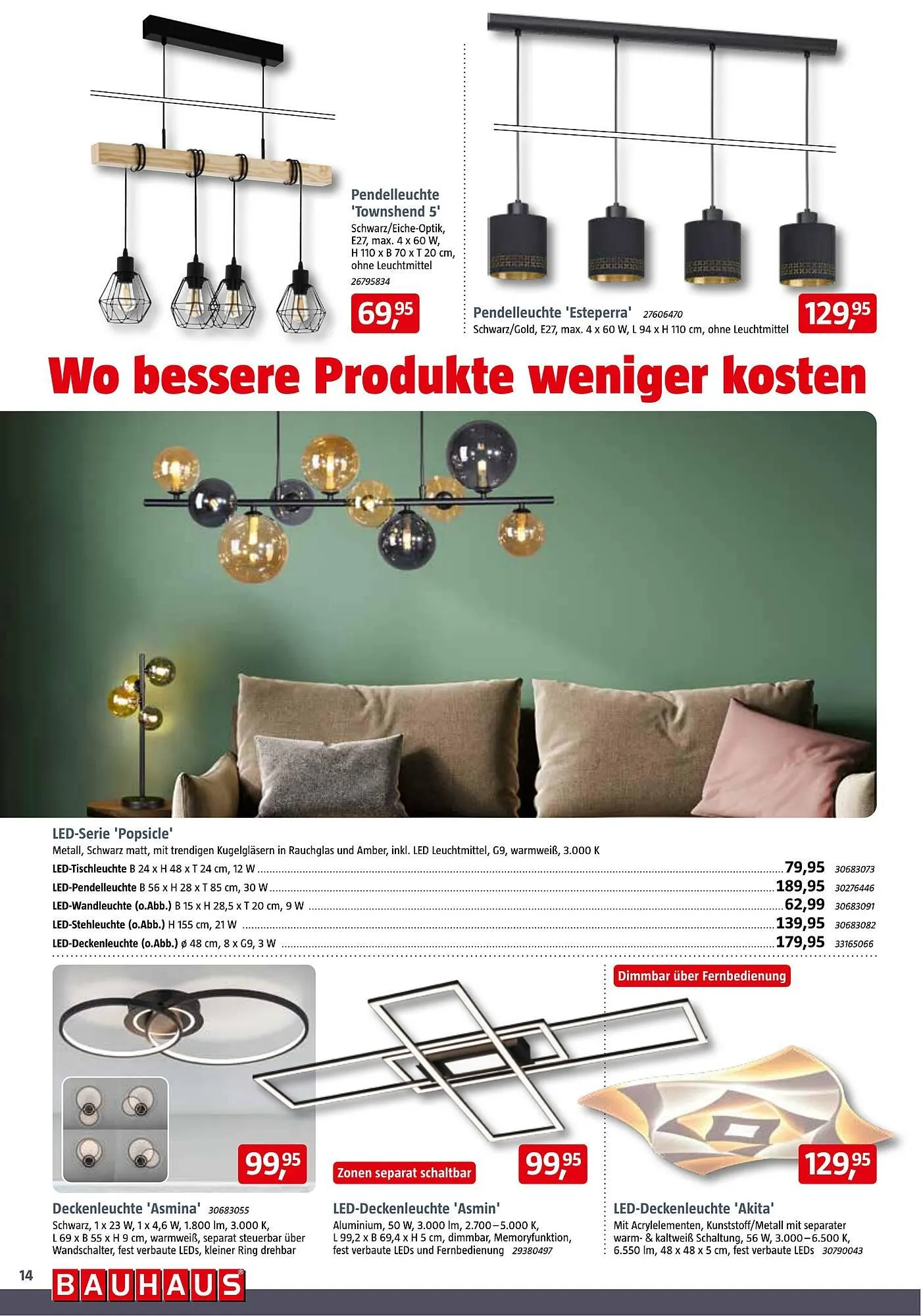 Bauhaus Prospekt von 1. November bis 29. November 2025 - Prospekt seite 14