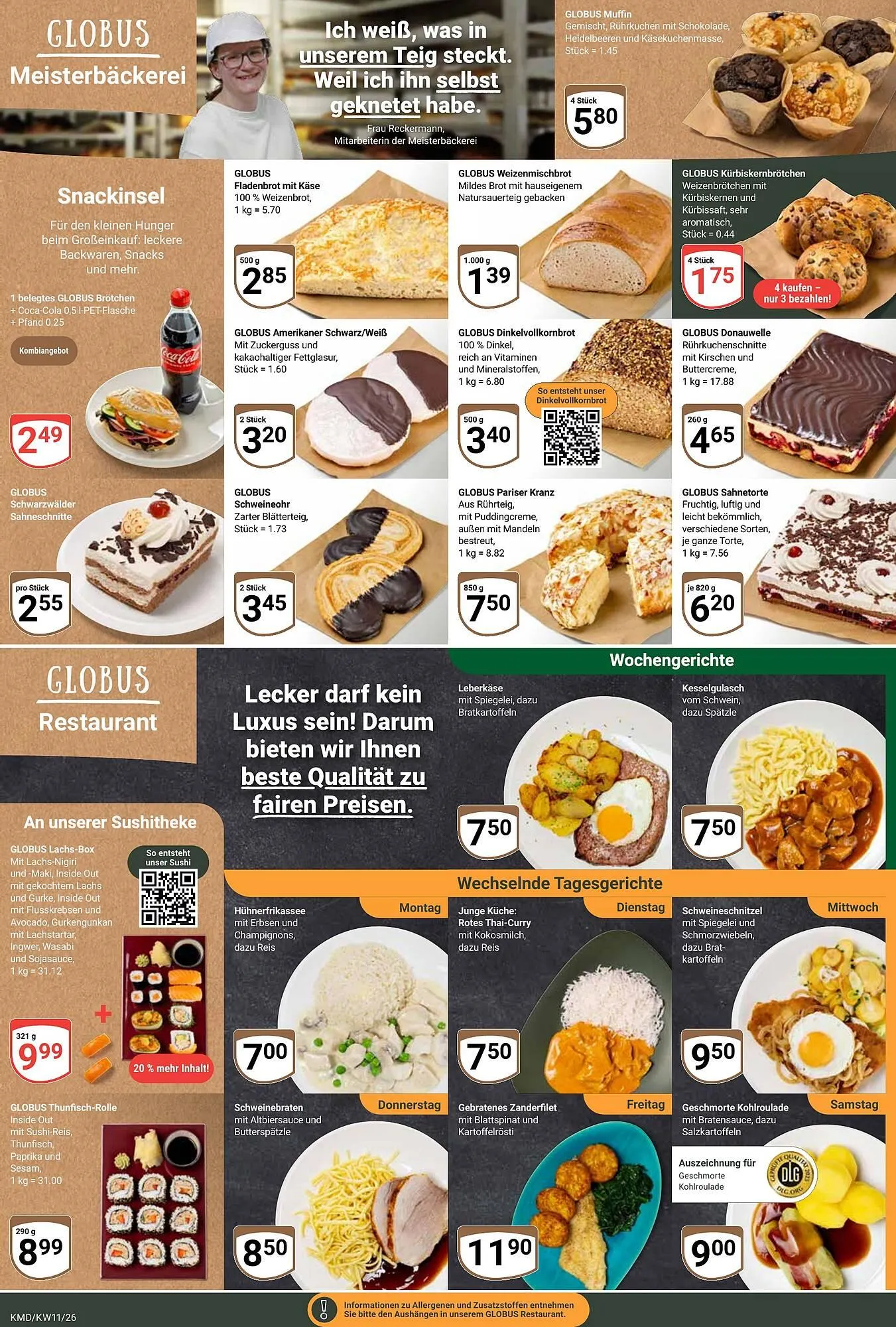 Globus Prospekt von 9. März bis 14. März 2026 - Prospekt seite 6