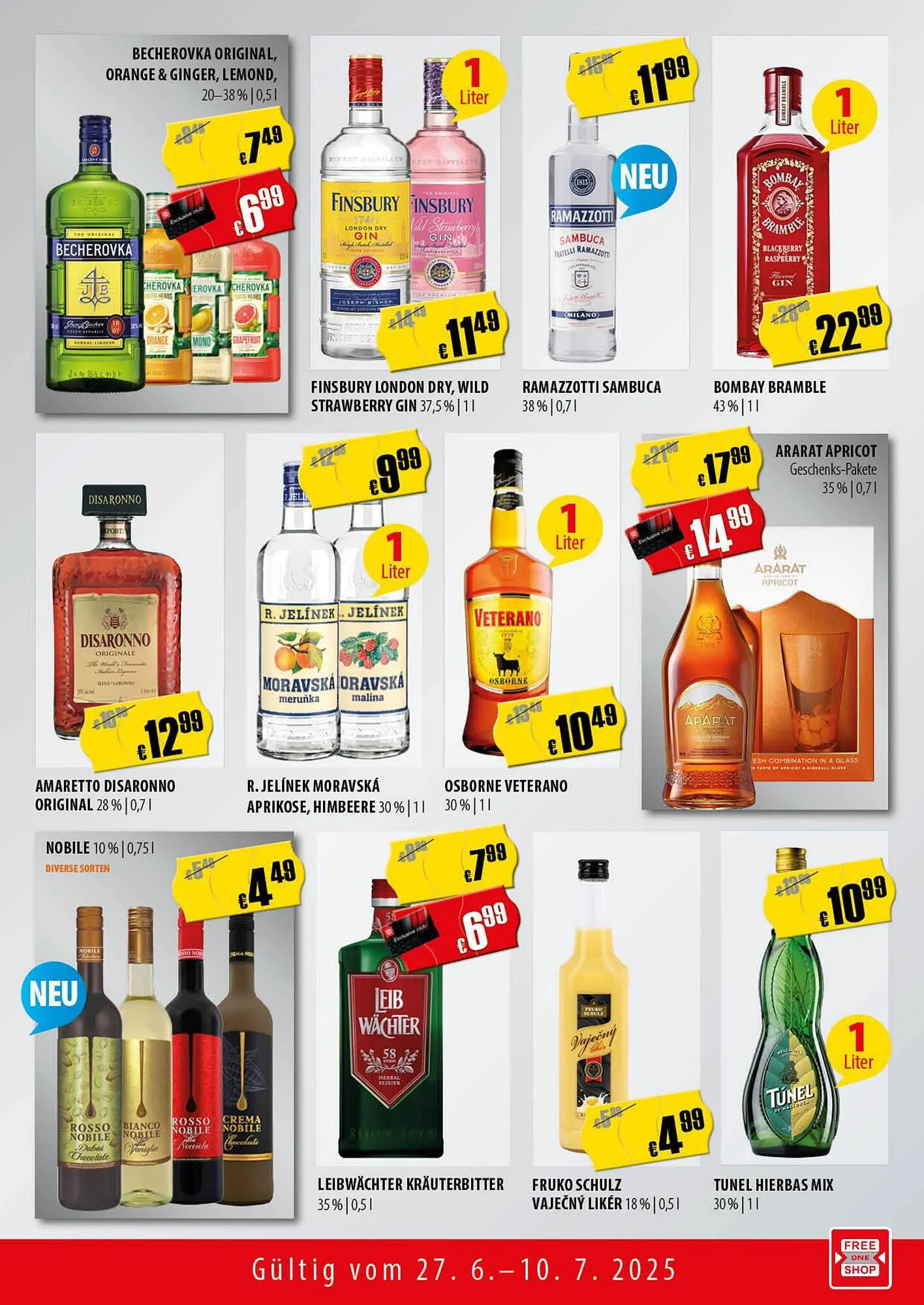 FreeOneShop Prospekt von 27. Juni bis 10. Juli 2025 - Prospekt seite 3