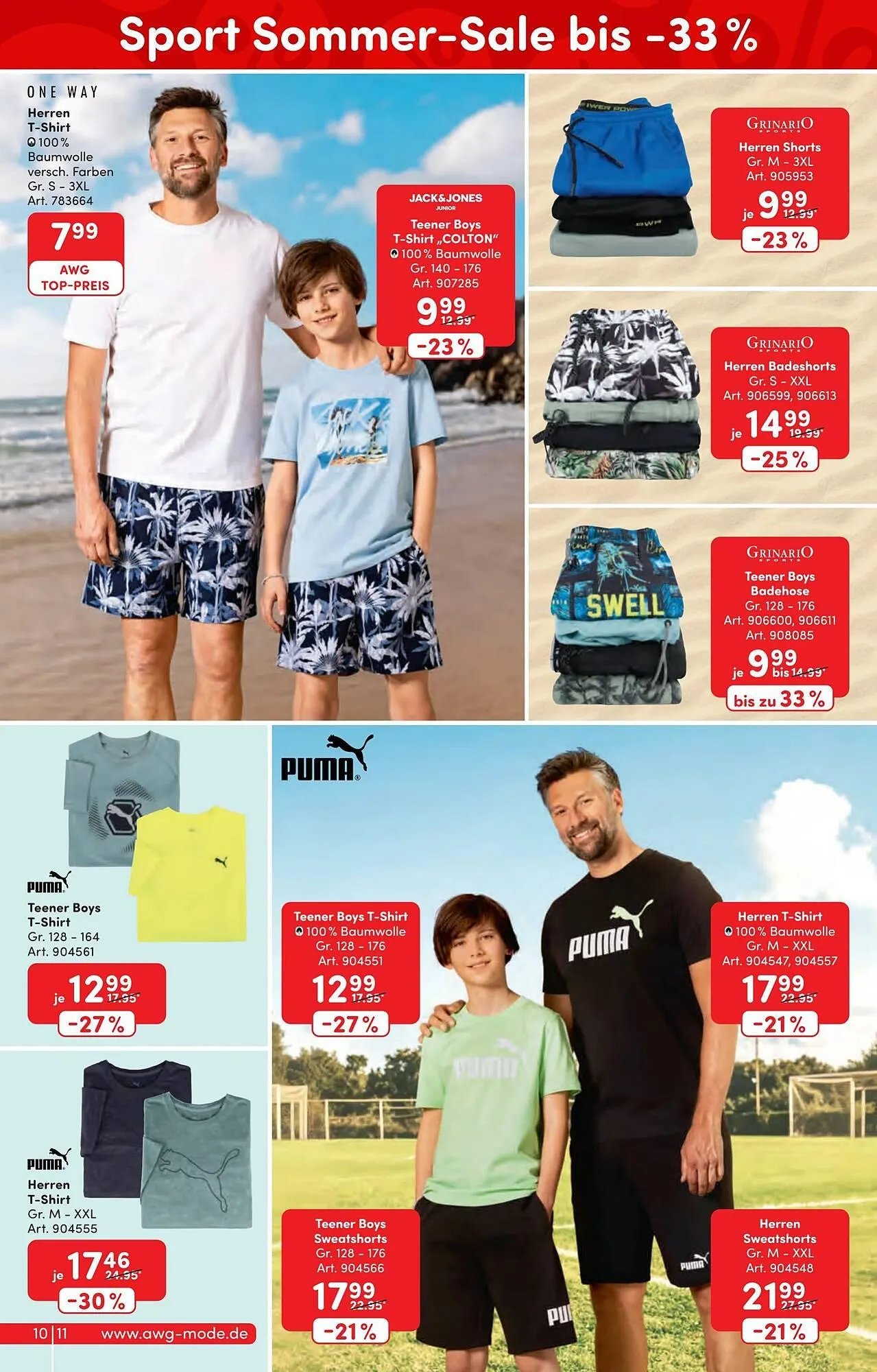 AWG Mode Prospekt von 19. Juli bis 3. August 2025 - Prospekt seite 10