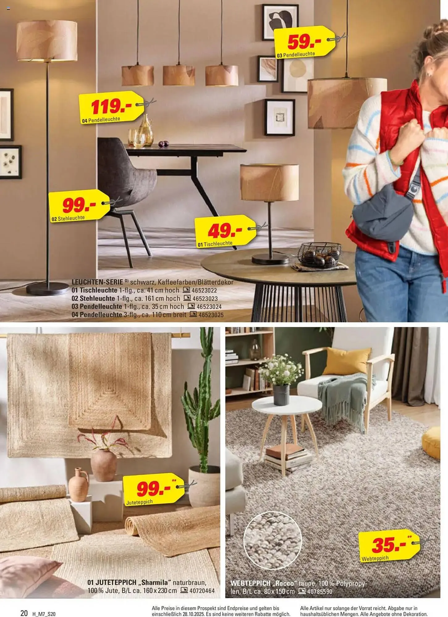 Höffner Prospekt von 15. Oktober bis 28. Oktober 2025 - Prospekt seite 20
