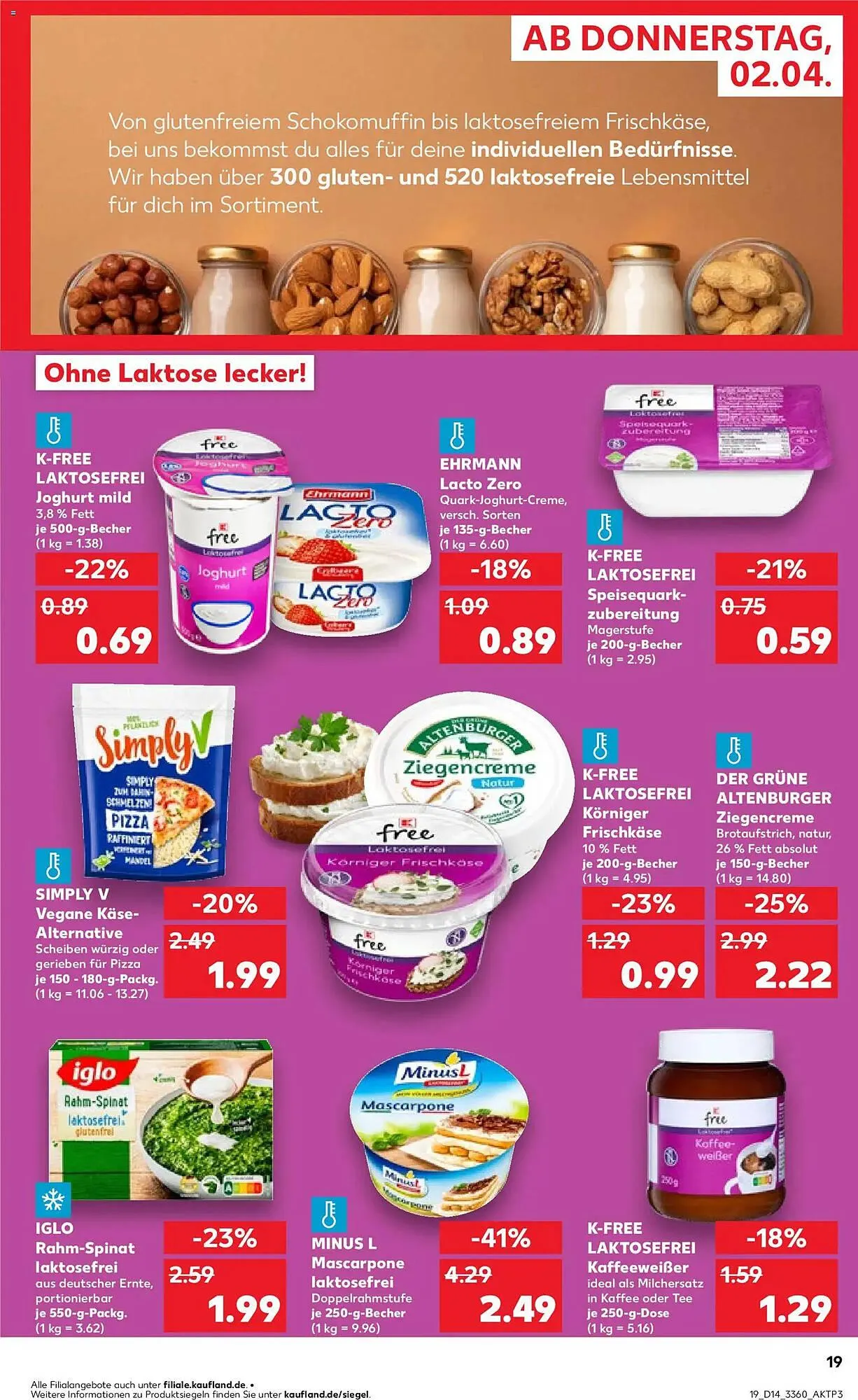 Kaufland Prospekt von 2. April bis 8. April 2026 - Prospekt seite 19
