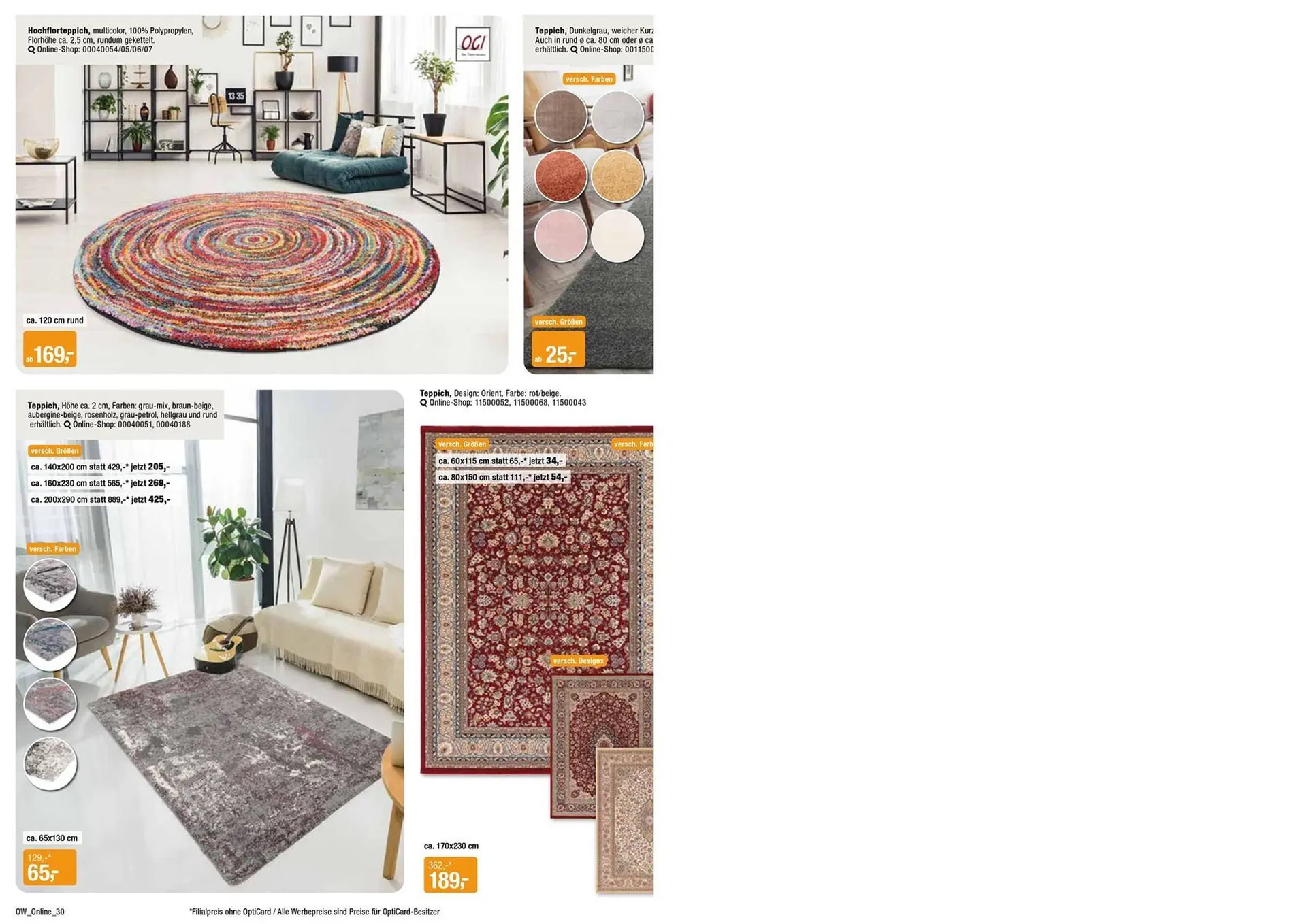 Opti Wohnwelt Prospekt von 13. Juli bis 24. Juli 2025 - Prospekt seite 30