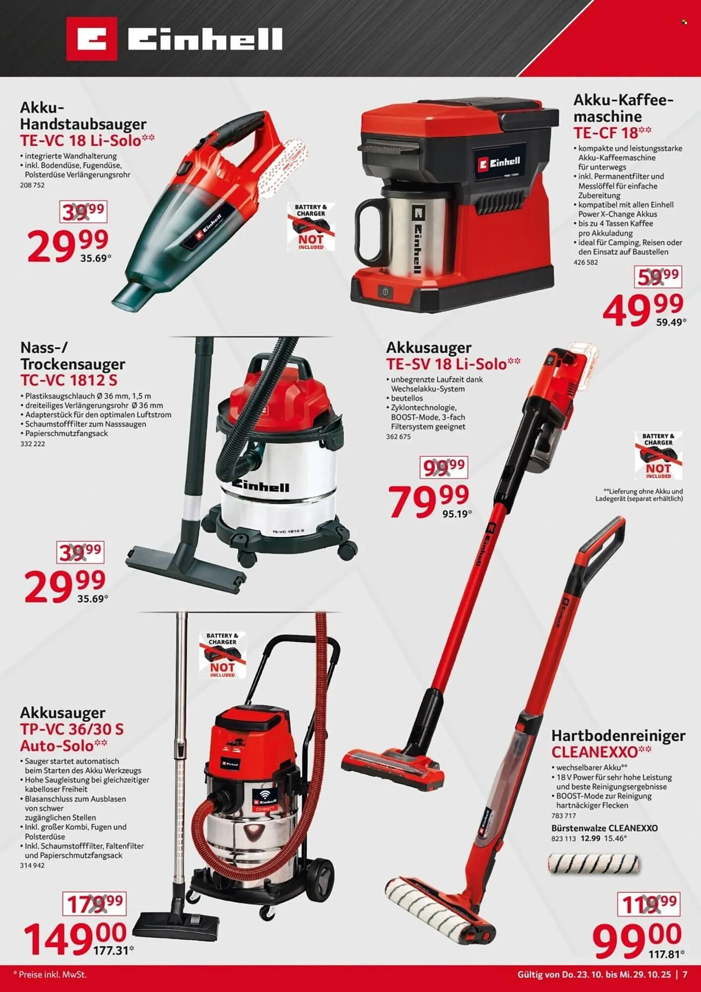 Selgros Prospekt von 23. Oktober bis 29. Oktober 2025 - Prospekt seite 7