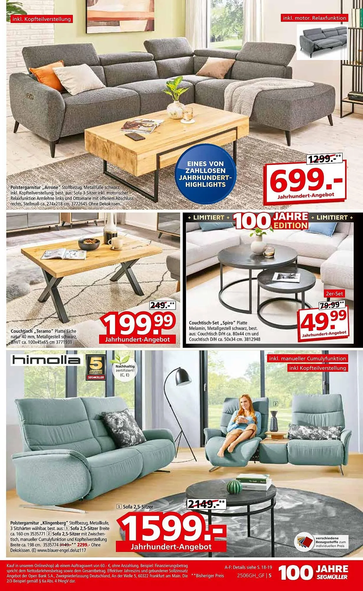 Segmüller Prospekt von 7. Juni bis 28. Juni 2025 - Prospekt seite 5