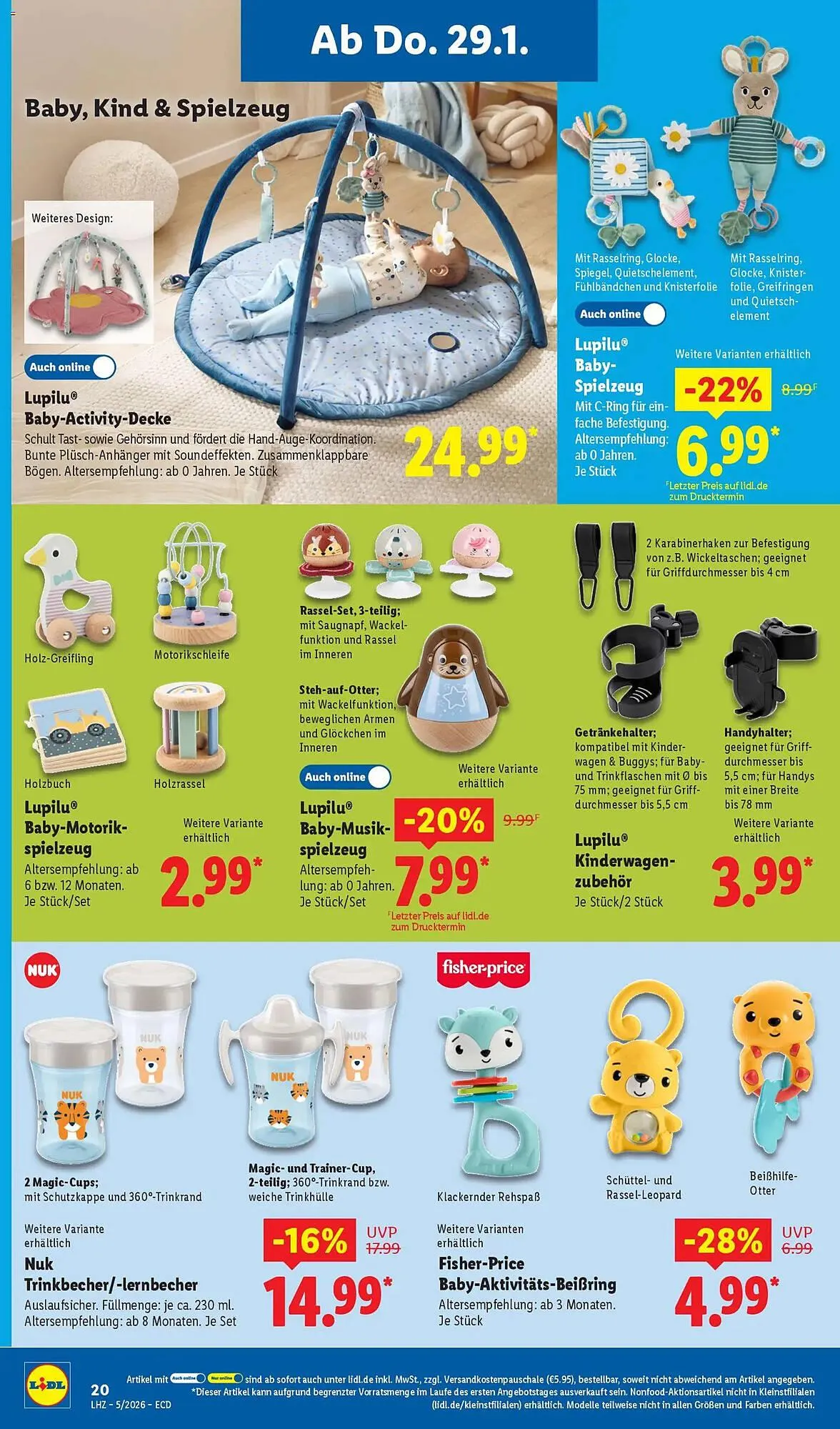 Lidl Prospekt von 26. Januar bis 31. Januar 2026 - Prospekt seite 22